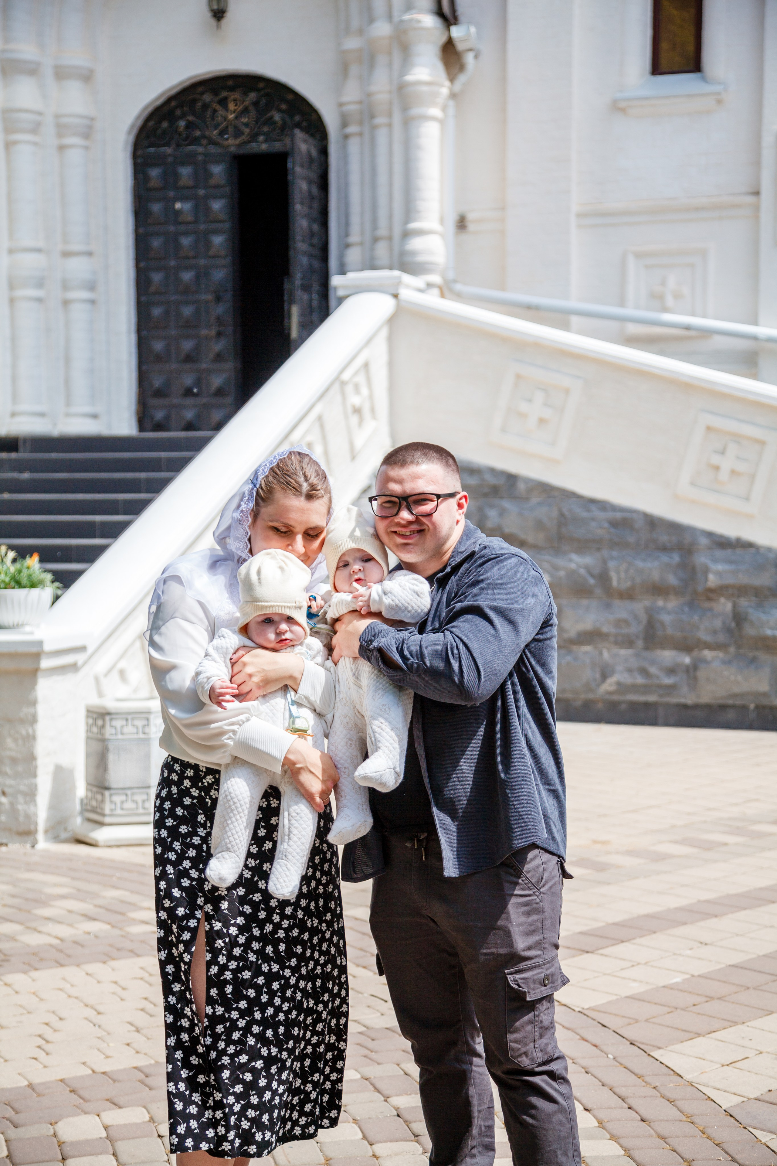 Крещение близняшек. Свадебный и семейный фотограф в Армавире
