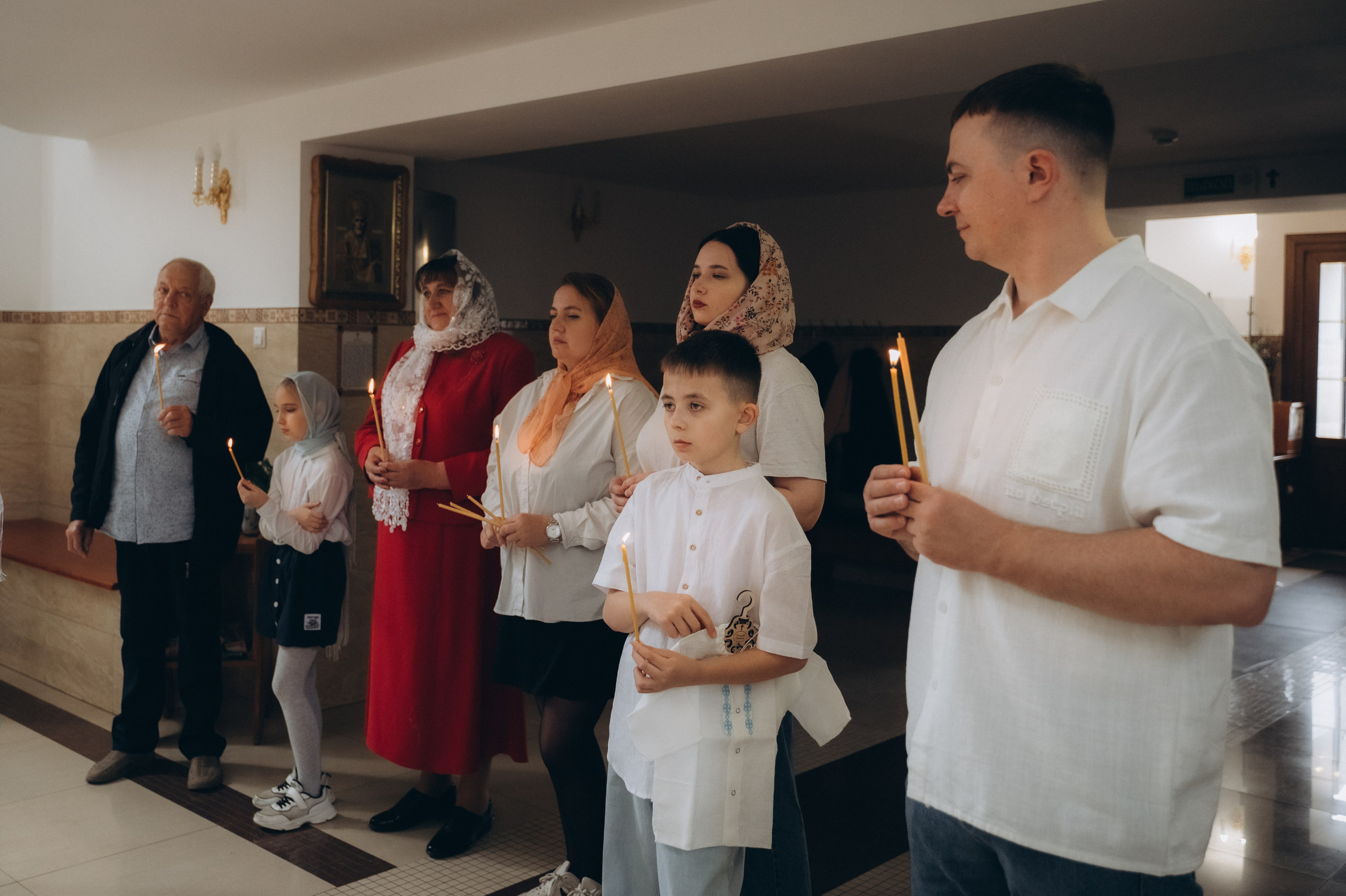 Крещение Корнелии (ХРАМ СВЯТИТЕЛЯ ЛУКИ КРЫМСКОГО). Семейный фотограф в Минске Дарья Дреко