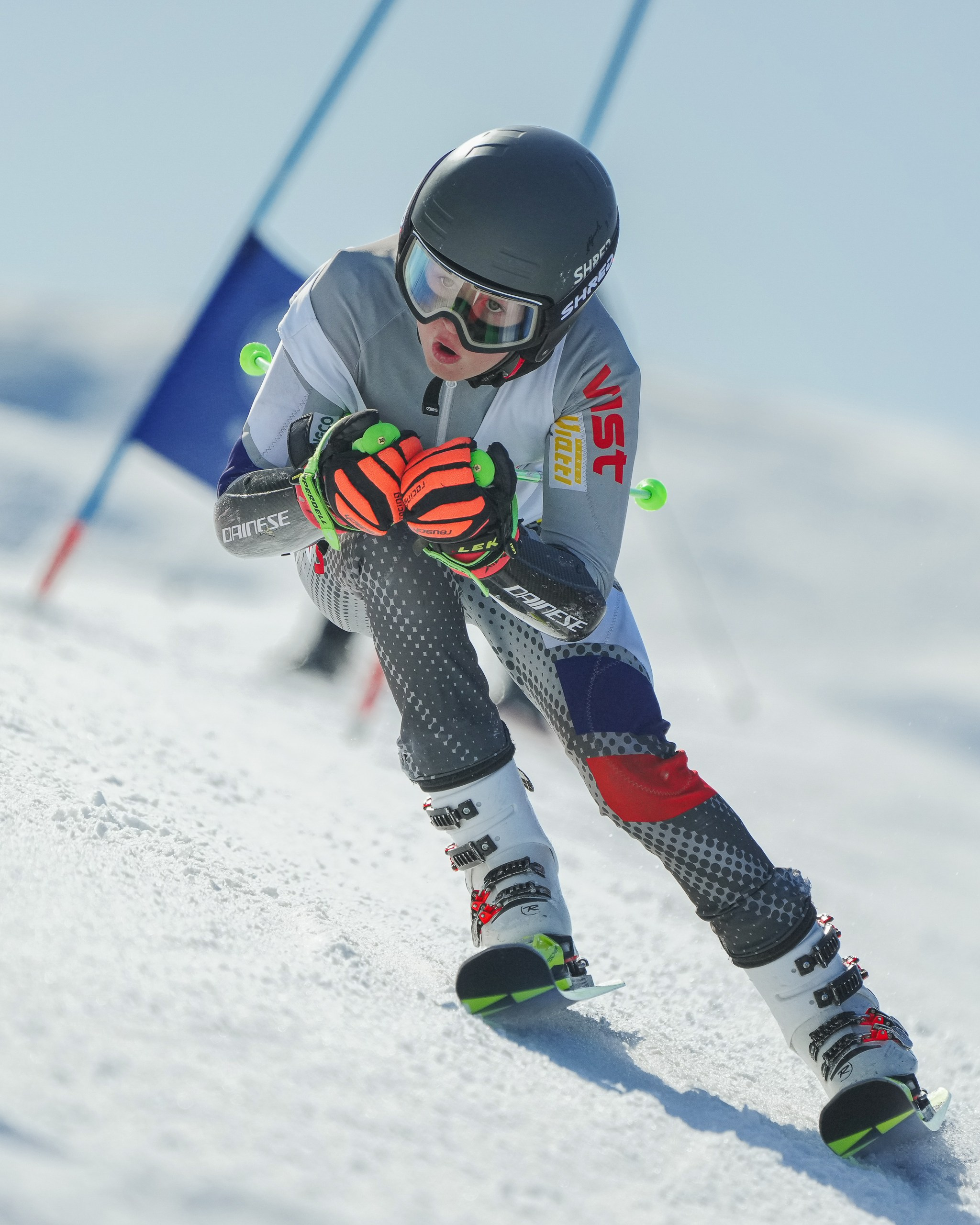 GS (Giant Slalom) - Слалом-гигант. Соревнования по горнолыжному спорту. Московская область, Шуколово