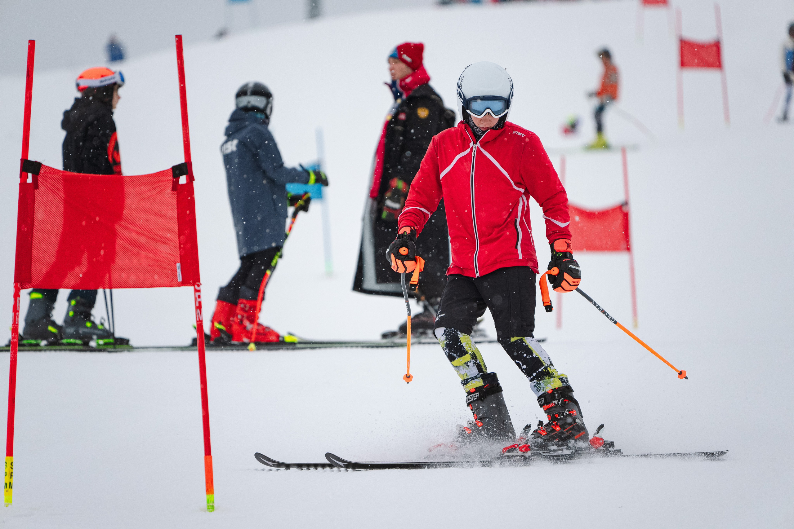 Горные лыжи. Первенство Центрального Федерального Округа. GS U14 Шуколово. Фотограф Студитский Евгений