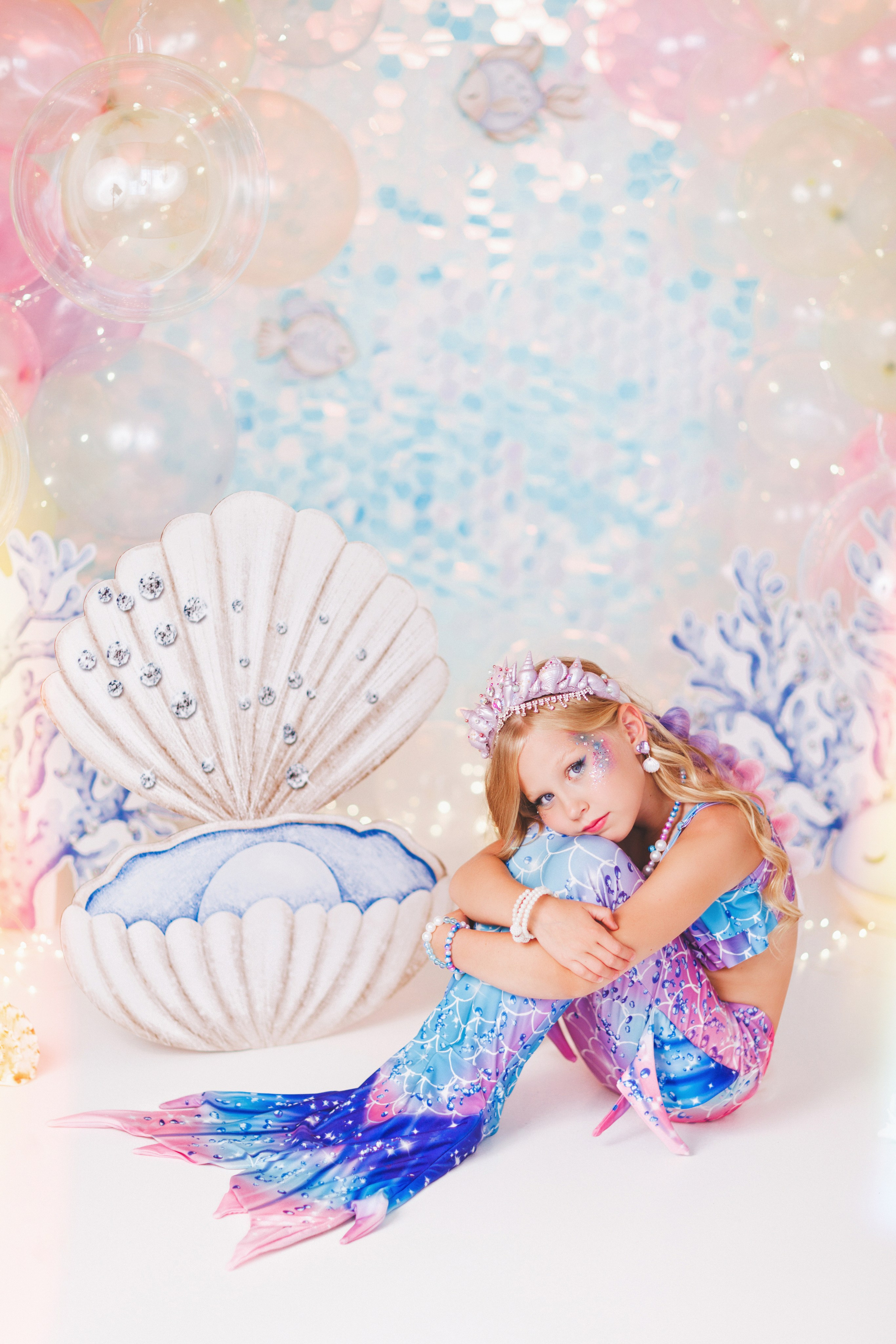 Детская фотосессия в образе «РУСАЛОЧКА», город Краснодар. Семейный и детский фотограф в Краснодаре Анна Трашкова