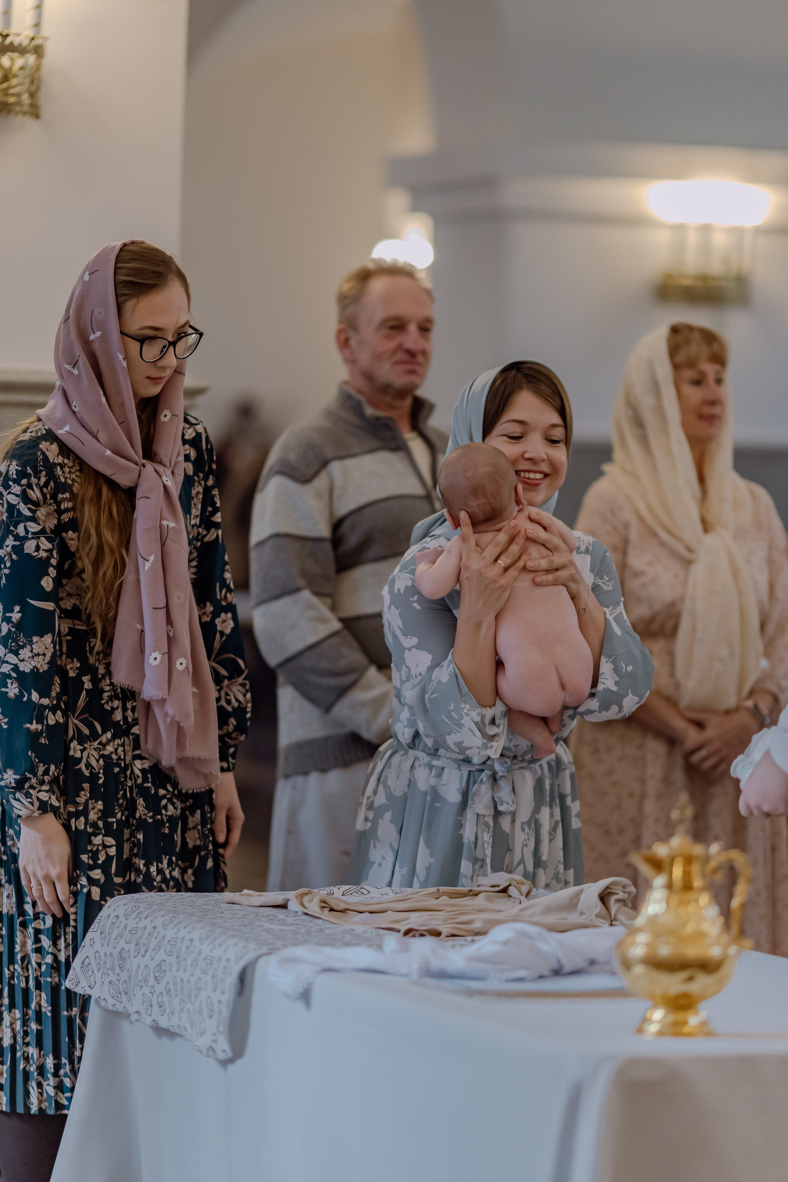 Крещение Семёна «Храм Георгия Победоносца». Детский и семейный фотограф Евгения Вахнеева Москва Зеленоград