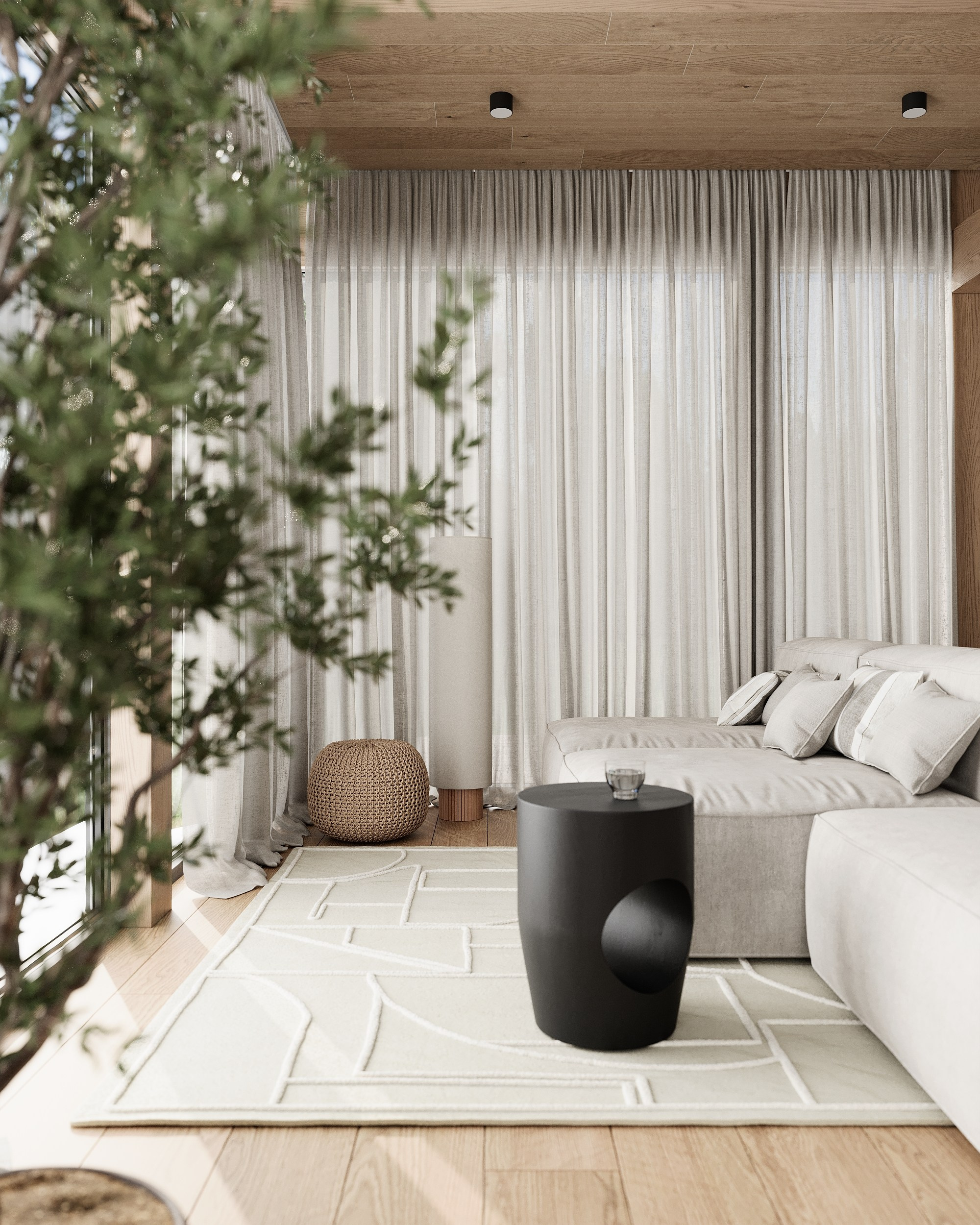 Дом на берегу моря. Студия 3D визуализации