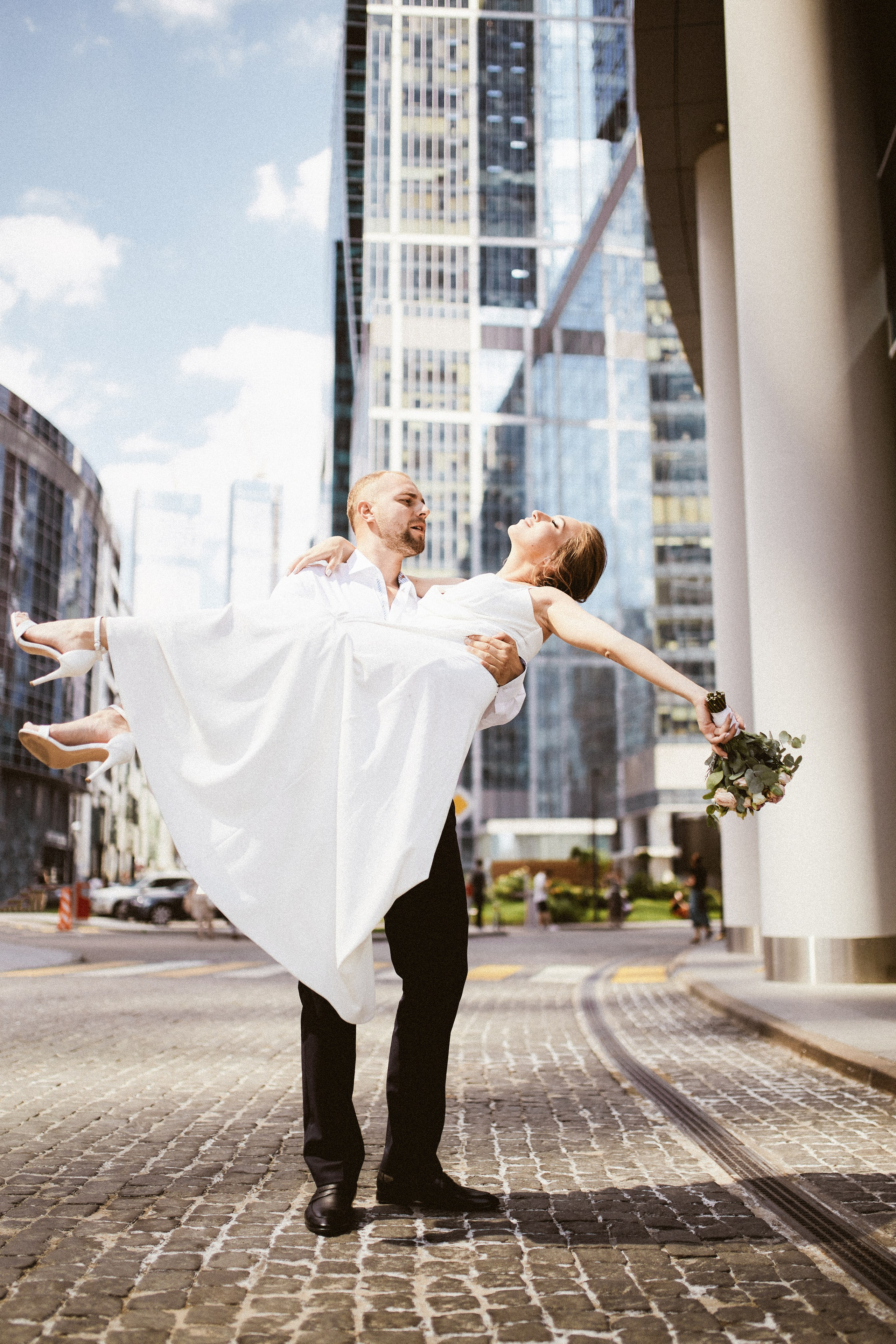 Свадьба в Сити. Портретный фотограф в Москве Мария Варлей