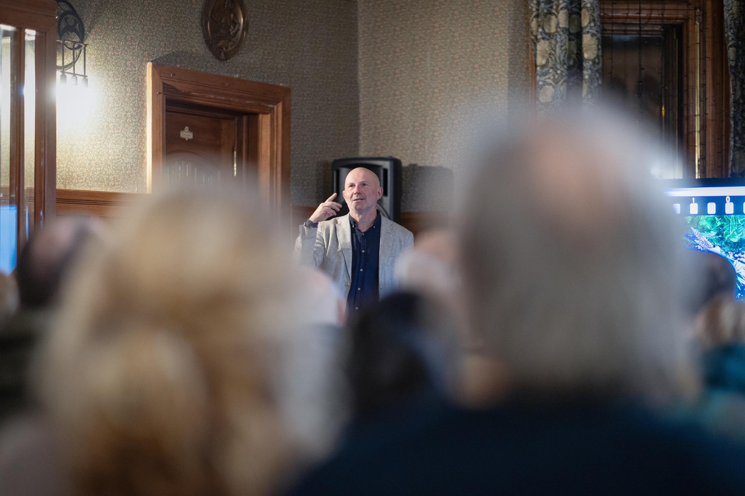 Творческий вечер фотографа Виктора Горячева. Ноябрь 2024. Фотограф Ольга Дунаева