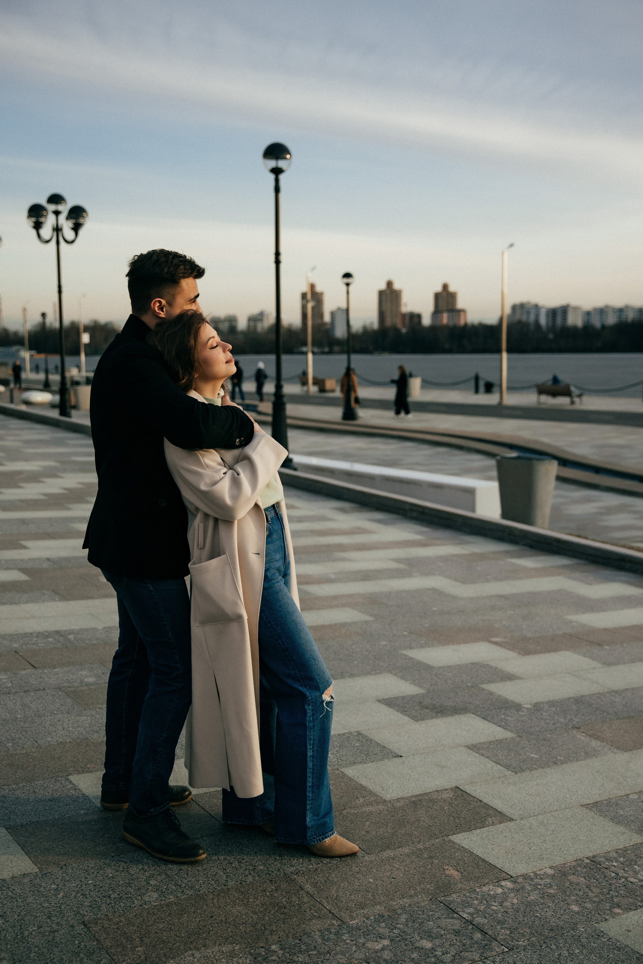 Прогулка Дани и Ани на Речном вокзале. Свадебный и семейный фотограф Кристина Савенкова