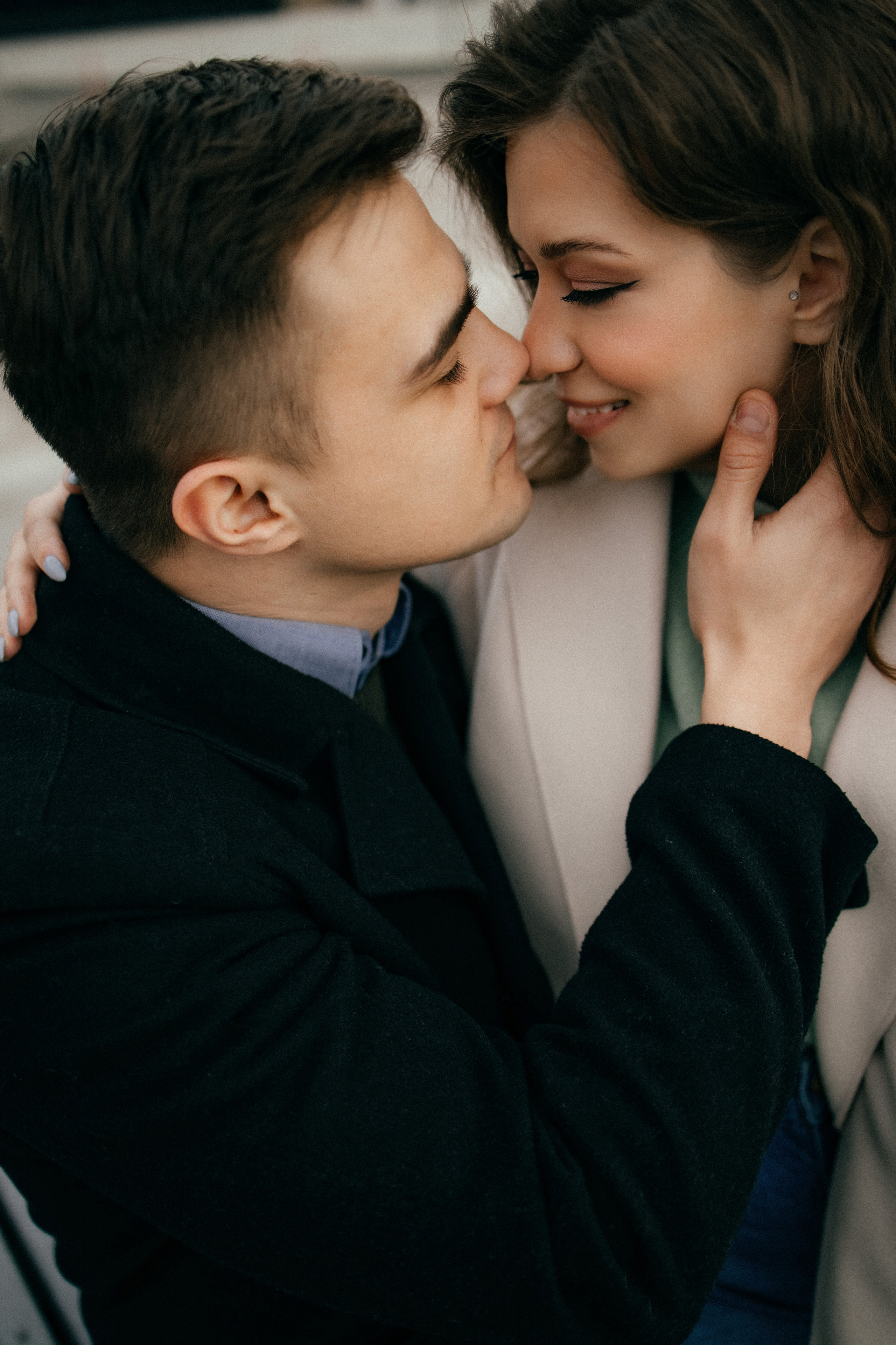 Прогулка Дани и Ани на Речном вокзале. Свадебный и семейный фотограф Кристина Савенкова