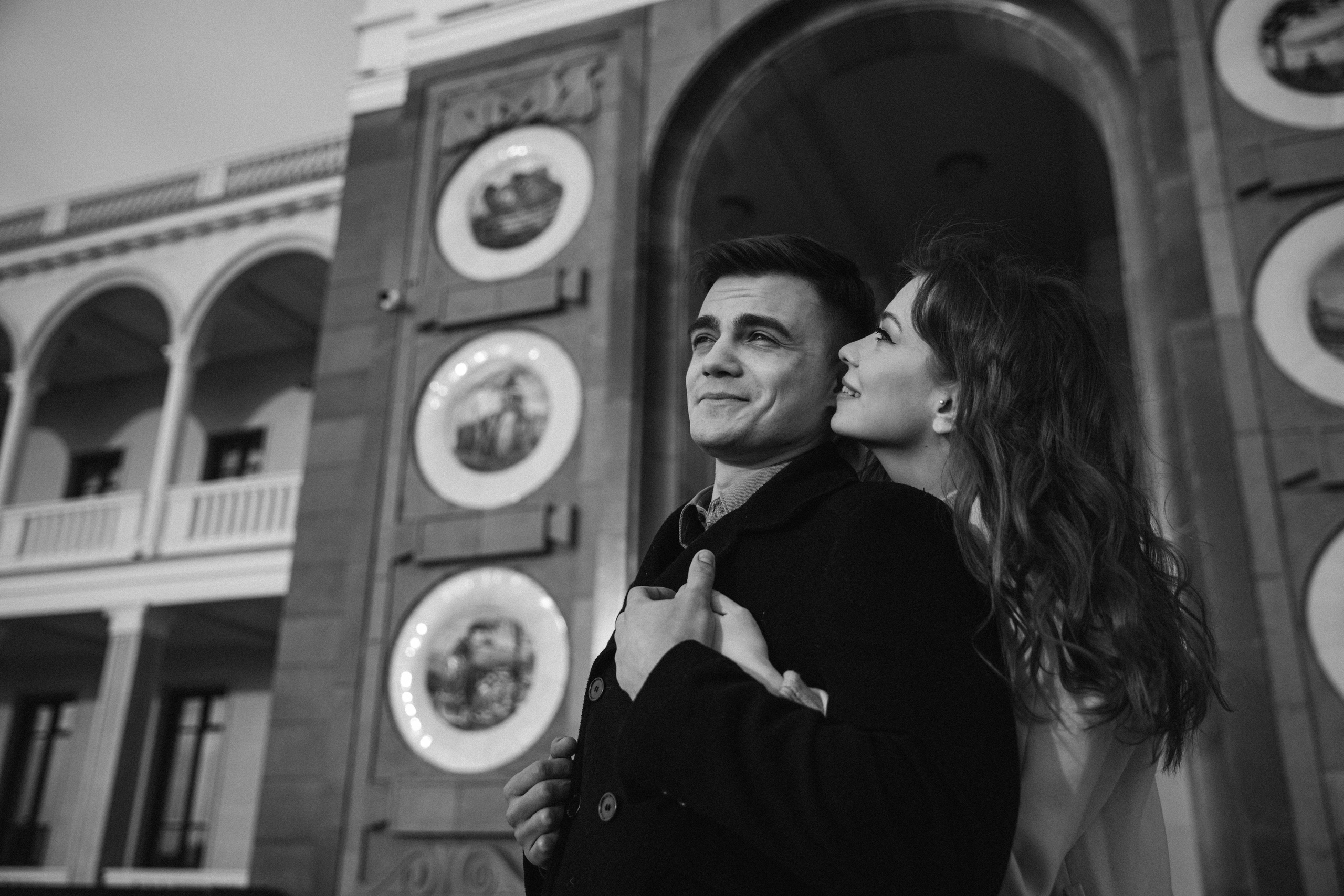 Прогулка Дани и Ани на Речном вокзале. Свадебный и семейный фотограф Кристина Савенкова