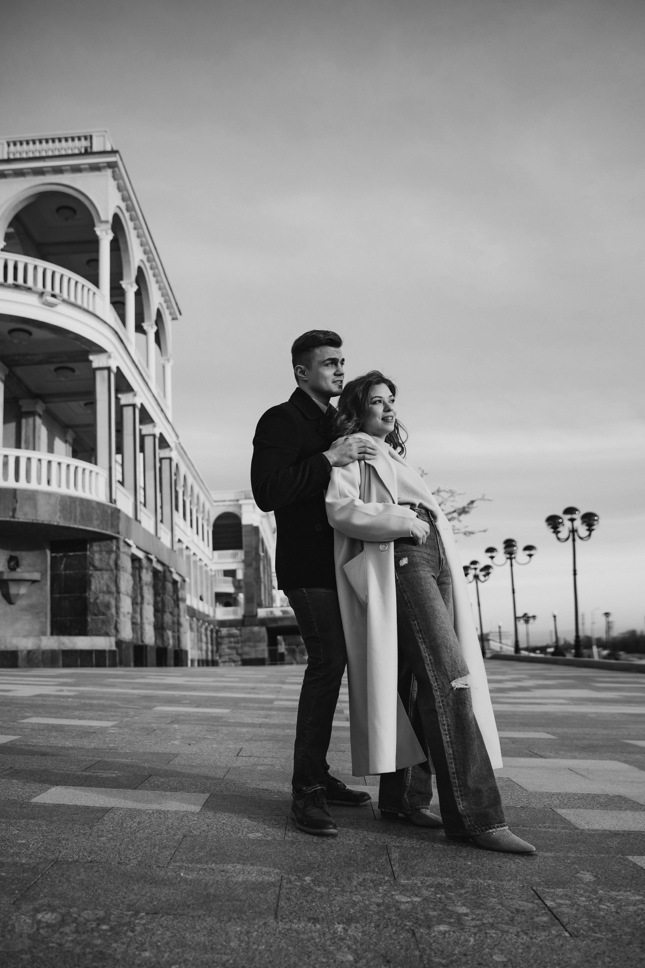 Прогулка Дани и Ани на Речном вокзале. Свадебный и семейный фотограф Кристина Савенкова