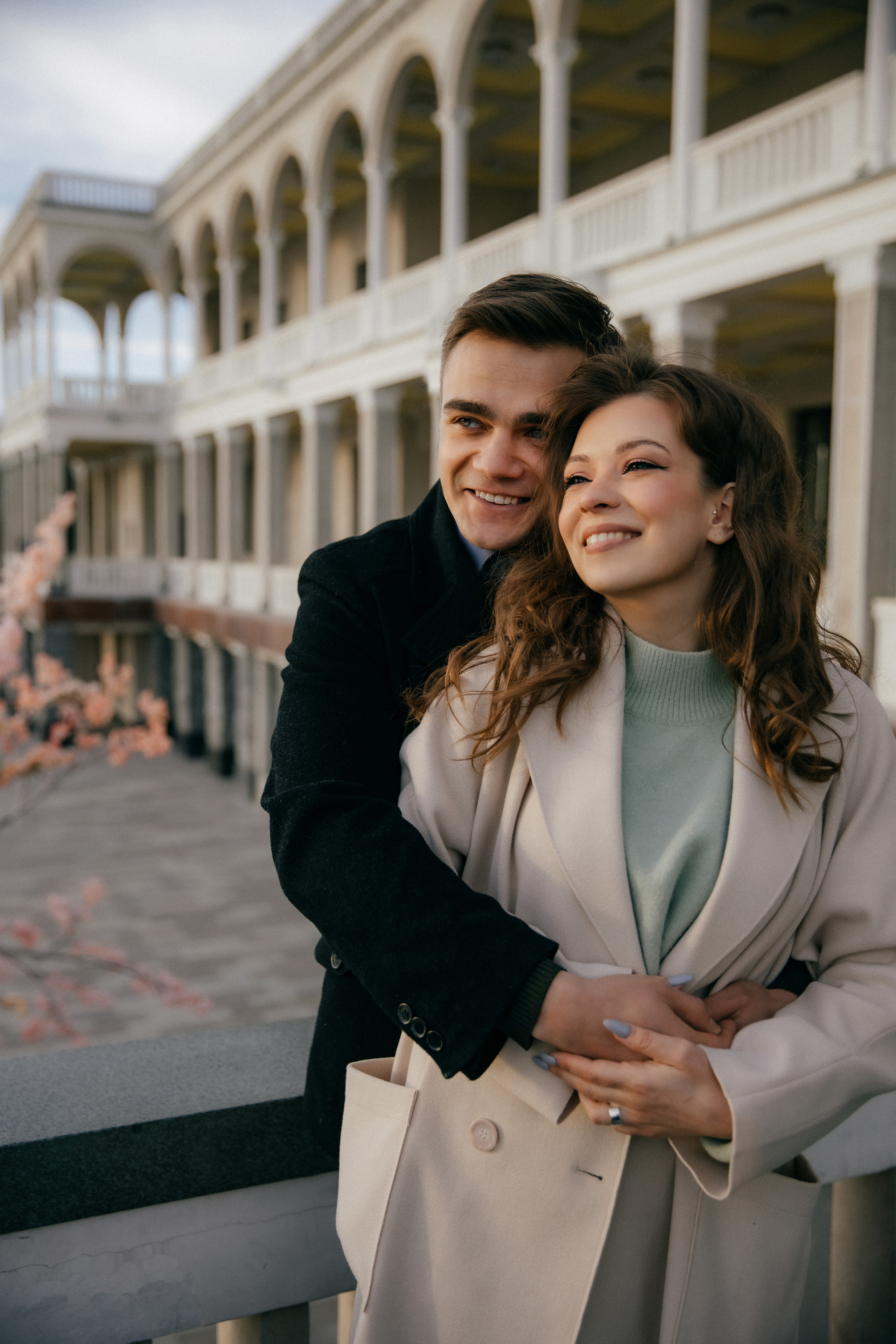 Прогулка Дани и Ани на Речном вокзале. Свадебный и семейный фотограф Кристина Савенкова