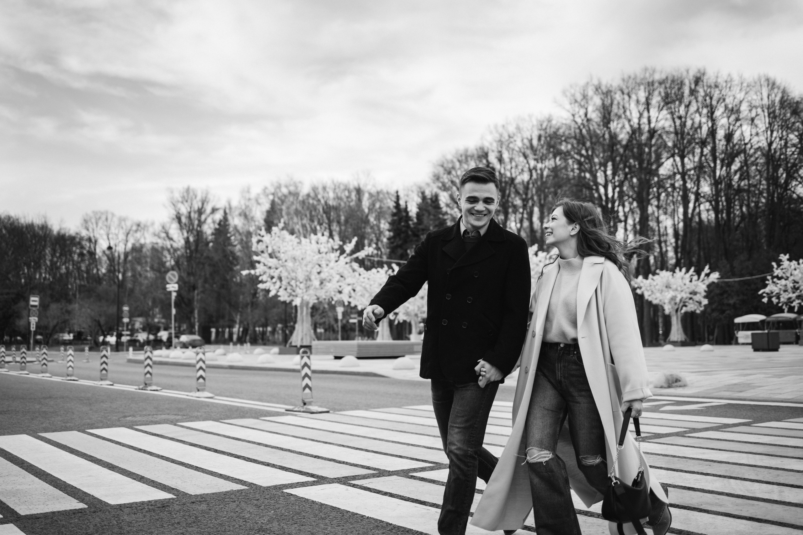 Прогулка Дани и Ани на Речном вокзале. Свадебный и семейный фотограф Кристина Савенкова