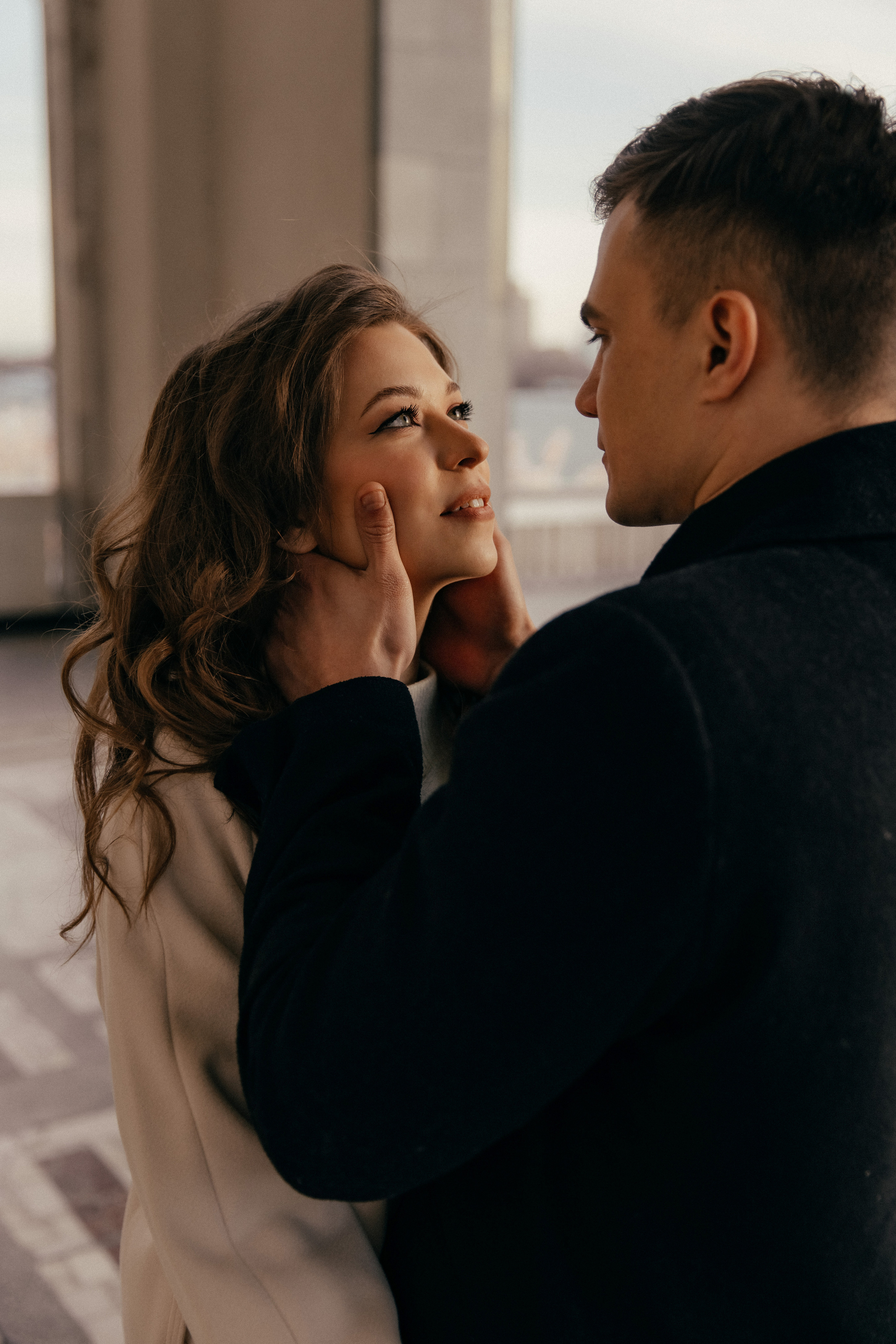 Прогулка Дани и Ани на Речном вокзале. Свадебный и семейный фотограф Кристина Савенкова