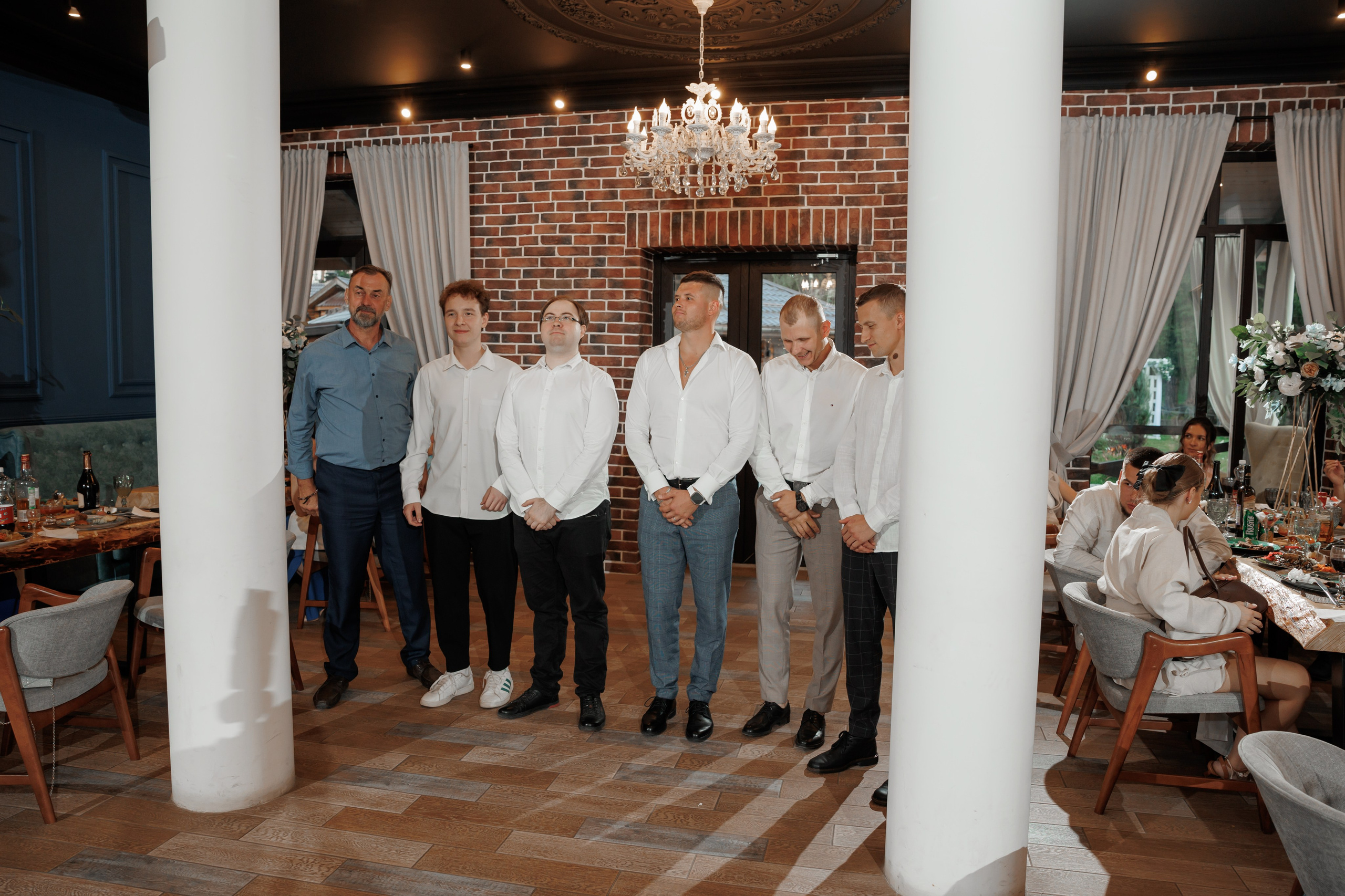 Полина и Дмитрий, загородный клуб «Барин», ЗАГС в г. Пушкино. Свадебный и репортажный фотограф (Москва, Королев и другие)