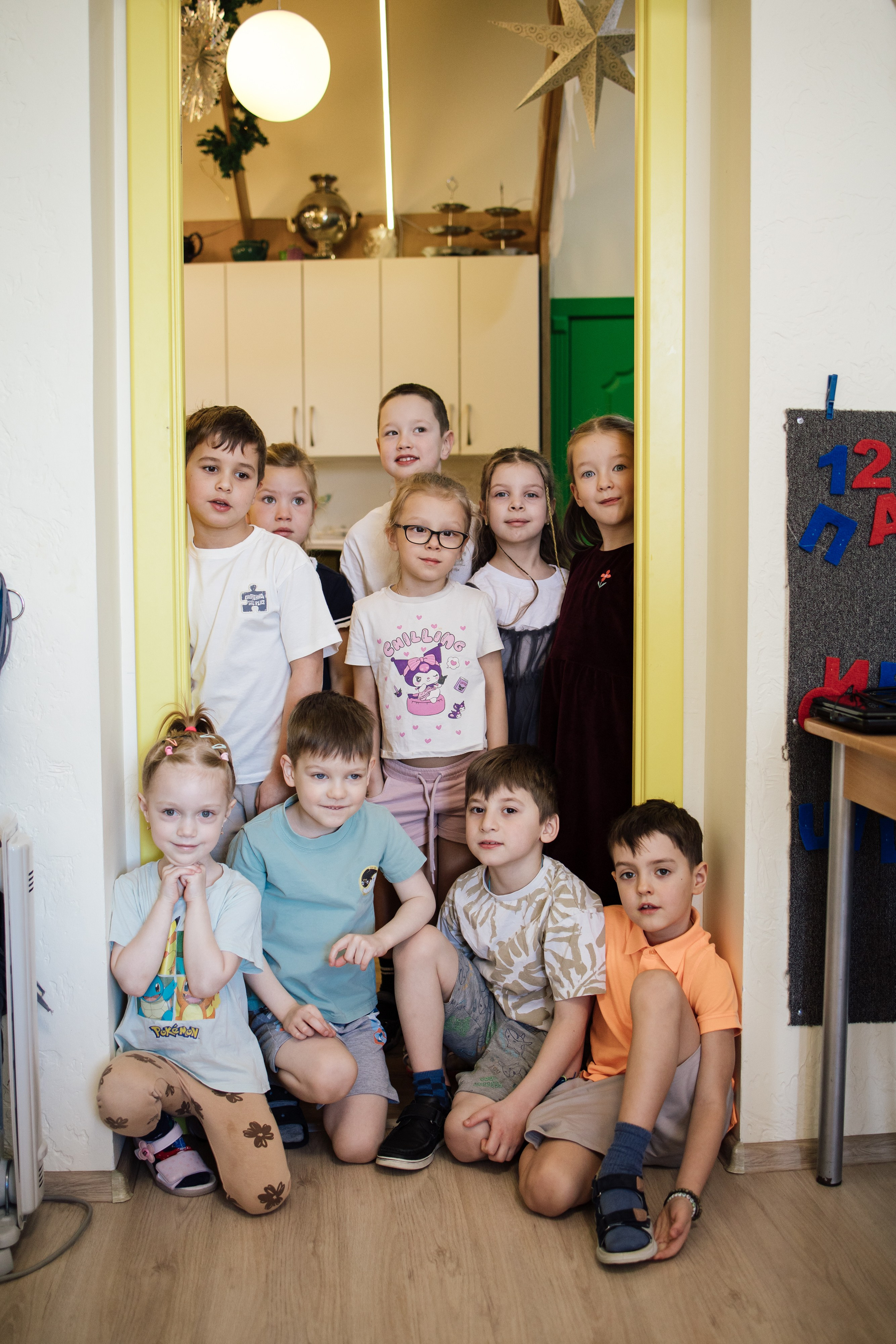 Дети в группе. Ваш фотограф в Санкт-Петербурге