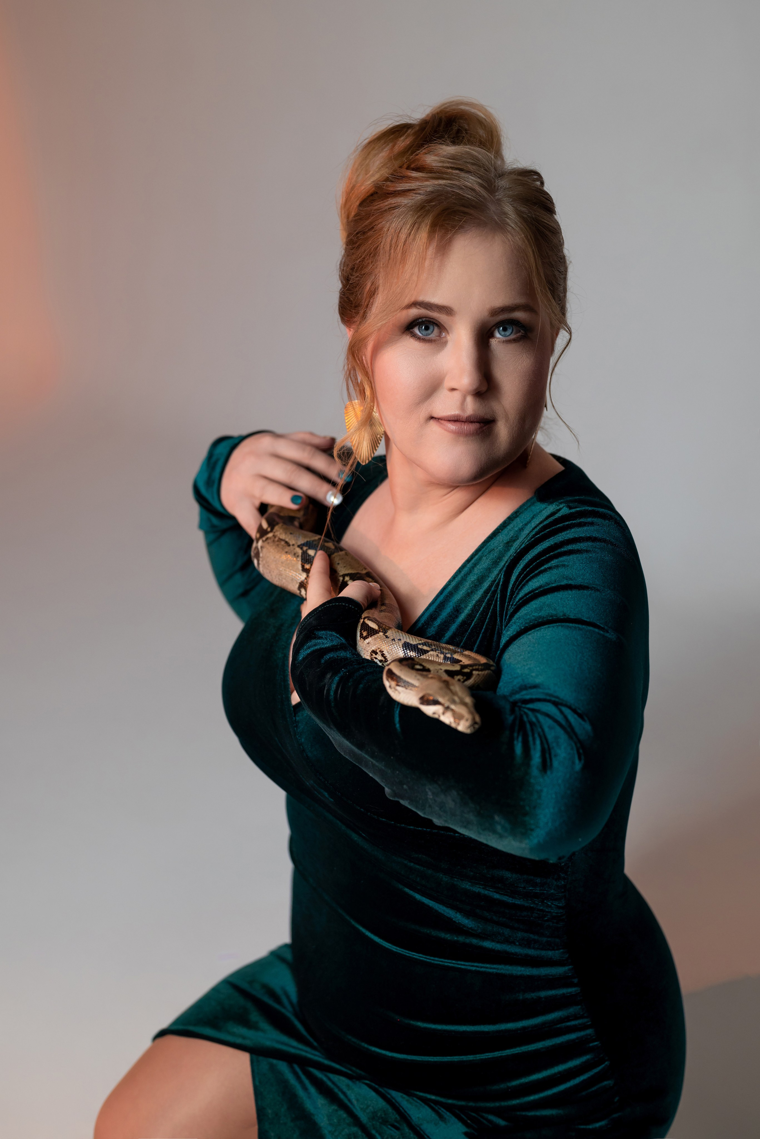 Фотопроект со змеёй 2025 г. Фотограф в городе Салават