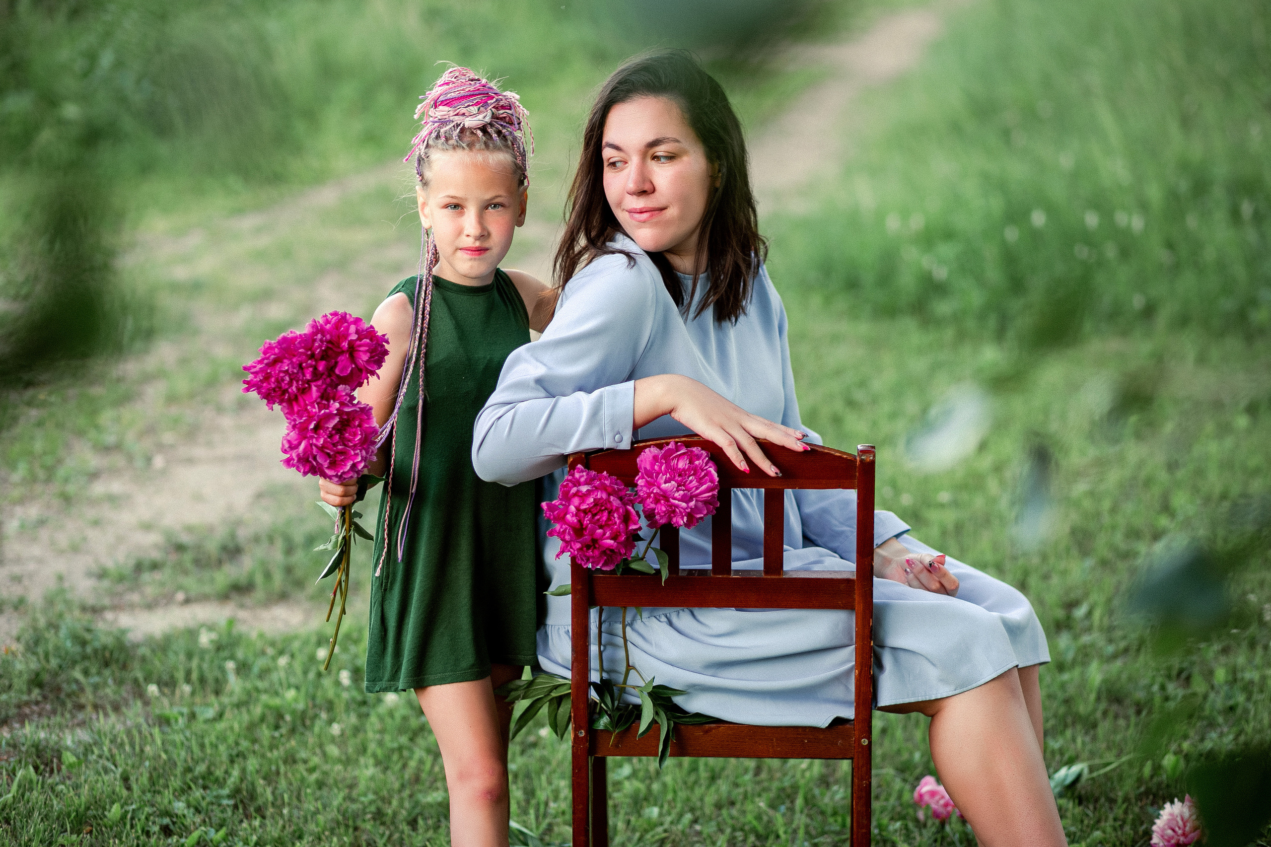 Пионы на вашей даче). Фотограф в  г. Новосибирск