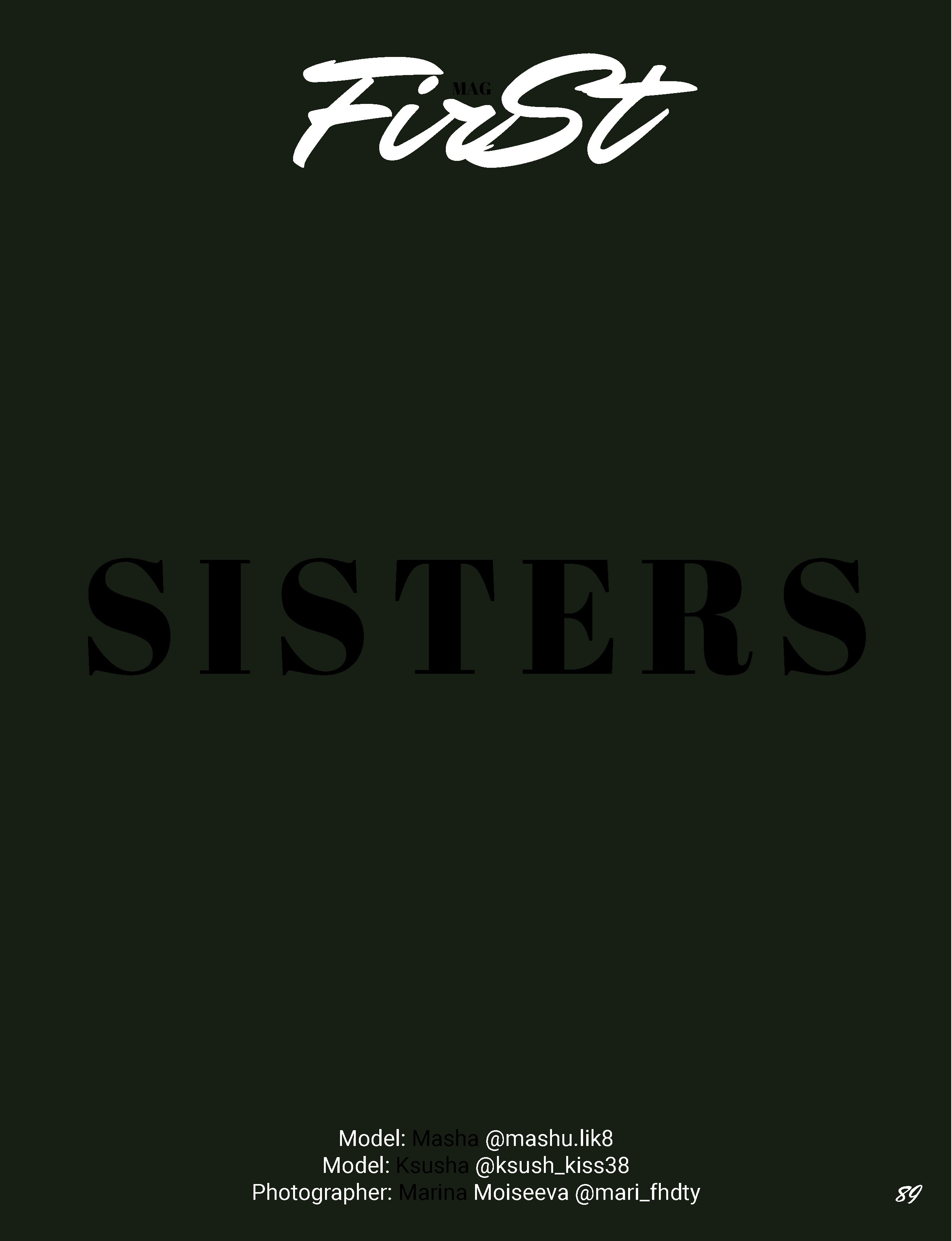 Публикации в журналах. Портретный, семейный фотограф Марина Моисеева