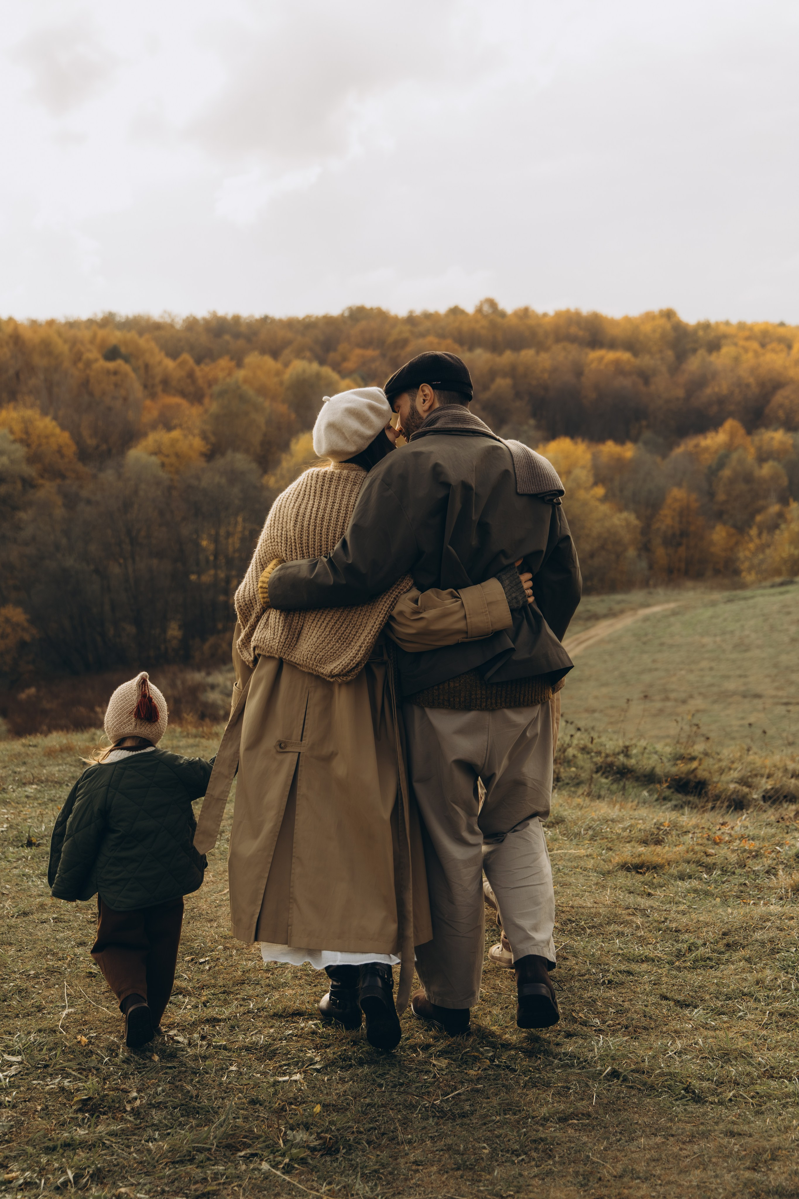 Теплая осенняя история. Семейный фотограф в Москве Лоншакова Кристина