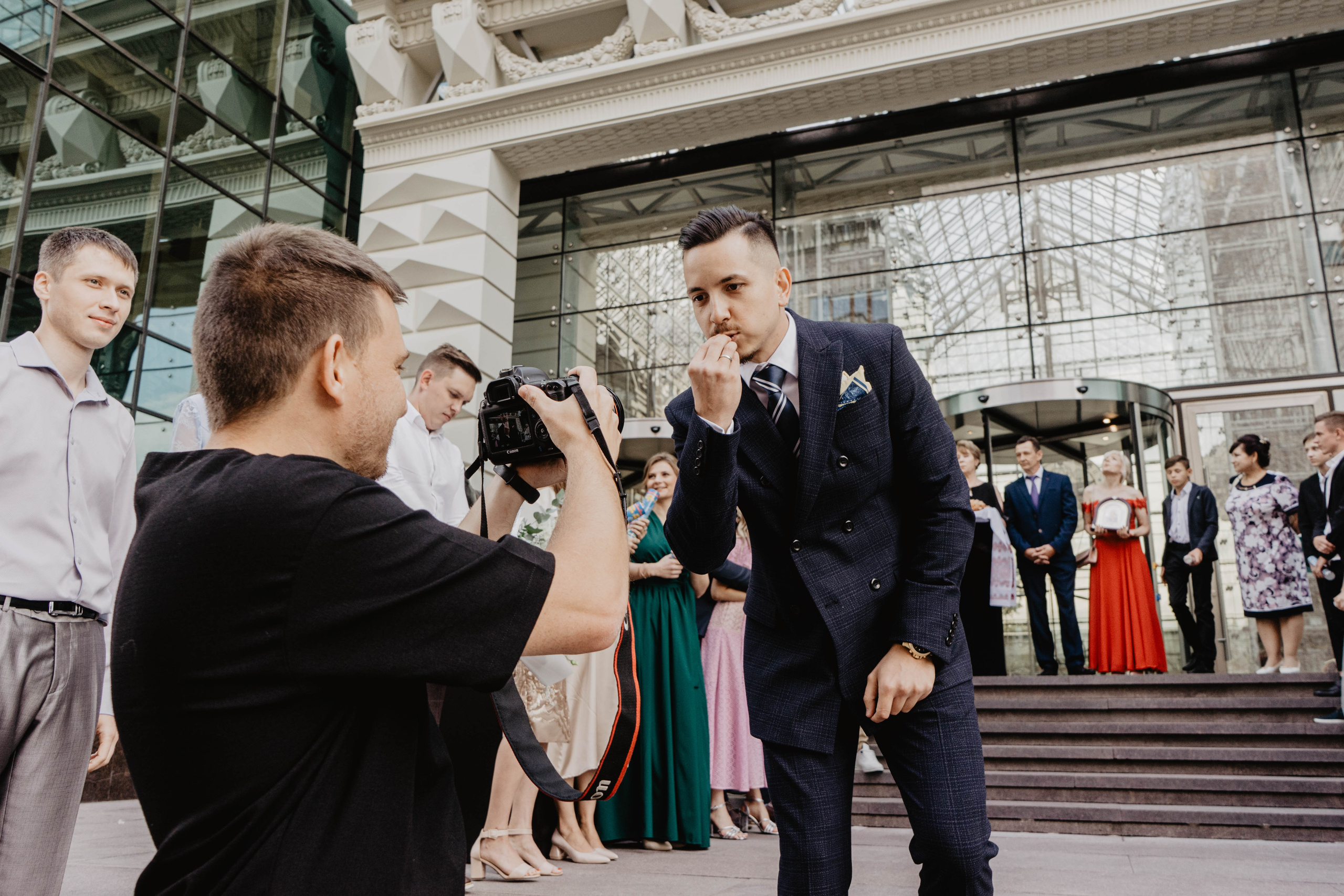 Фото. Ведущий Марк Мусин