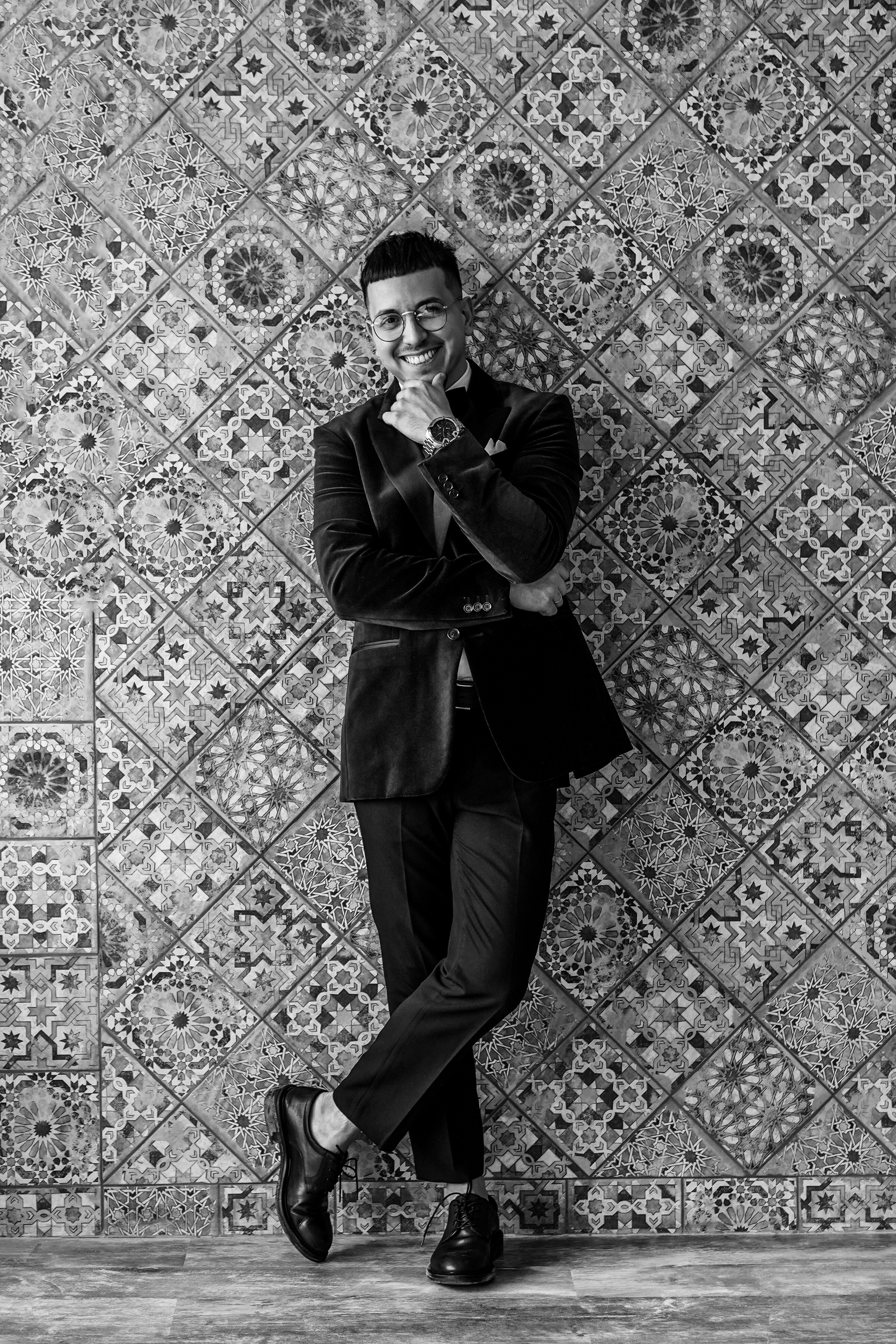 Фото. Ведущий Марк Мусин