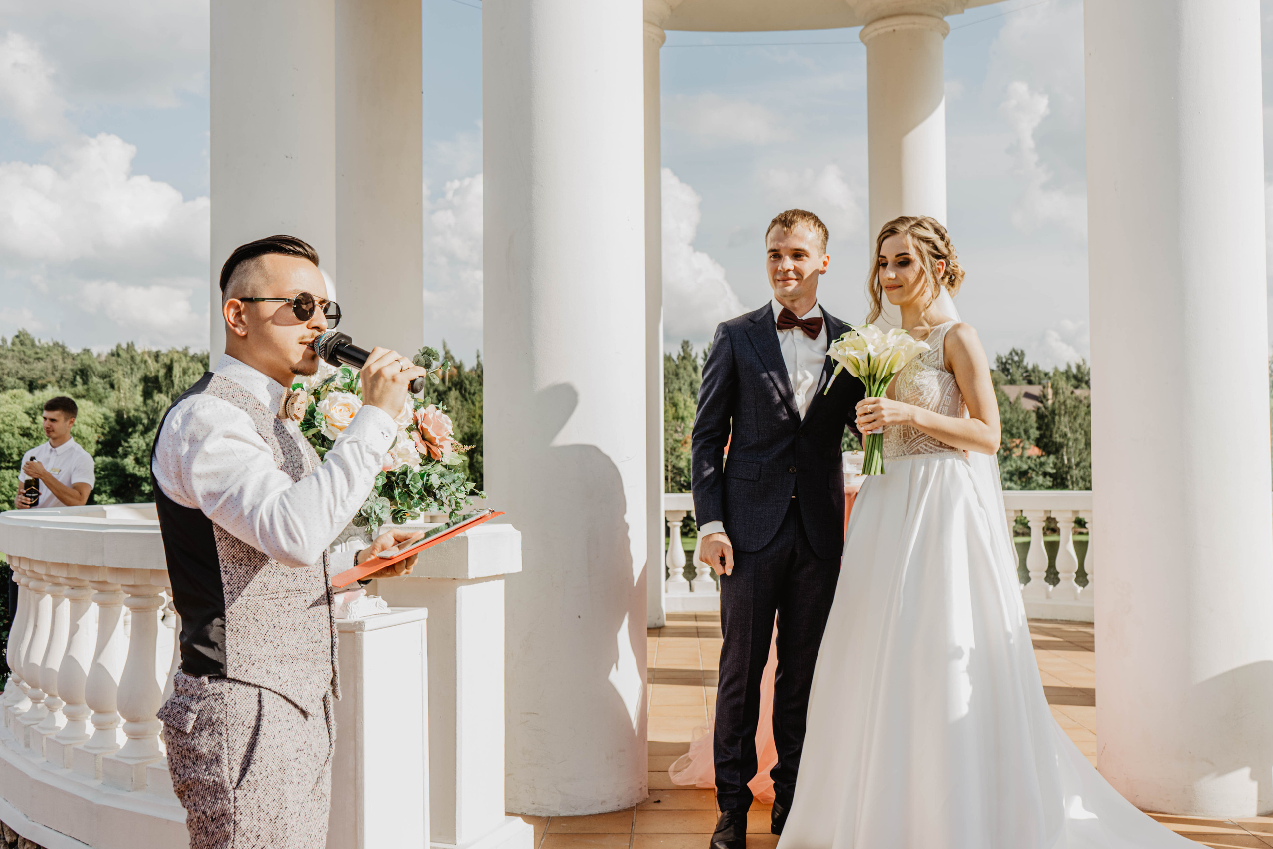 Фото. Ведущий Марк Мусин