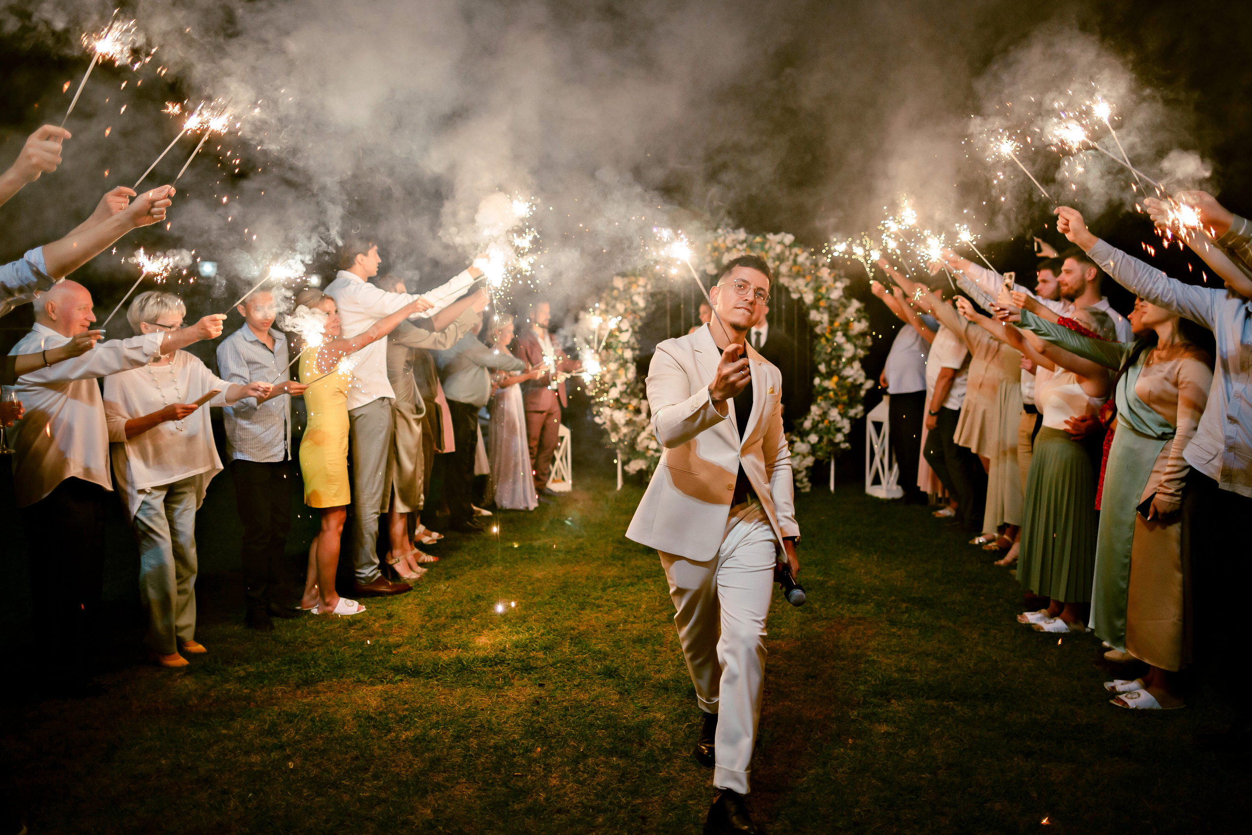 Фото. Ведущий Марк Мусин