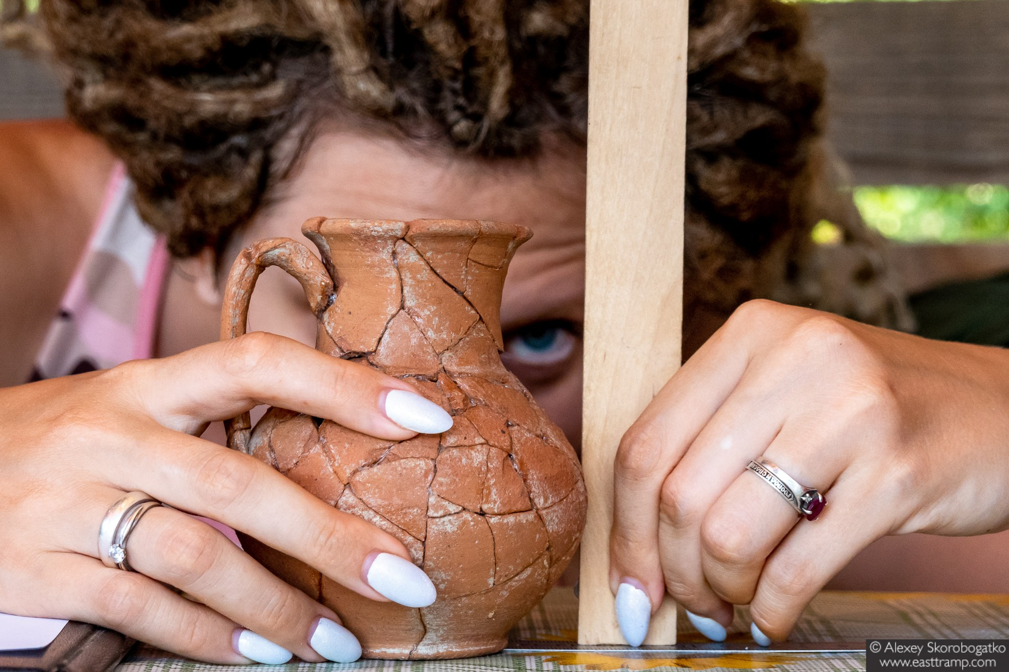 Археологические раскопки некрополя Кыз-Аул в Крыму. Фотограф Алексей Скоробогатько