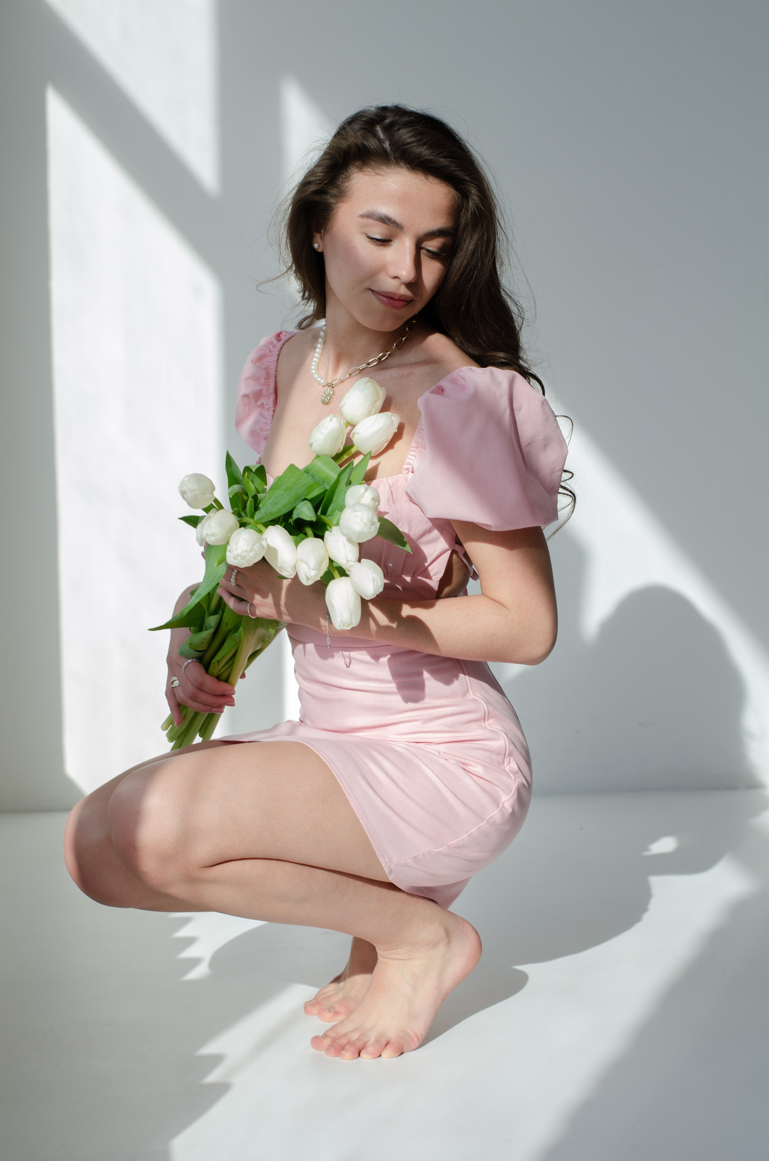 Евгения, тюльпаны. Фотограф Челябинск Ирина Ермоленко