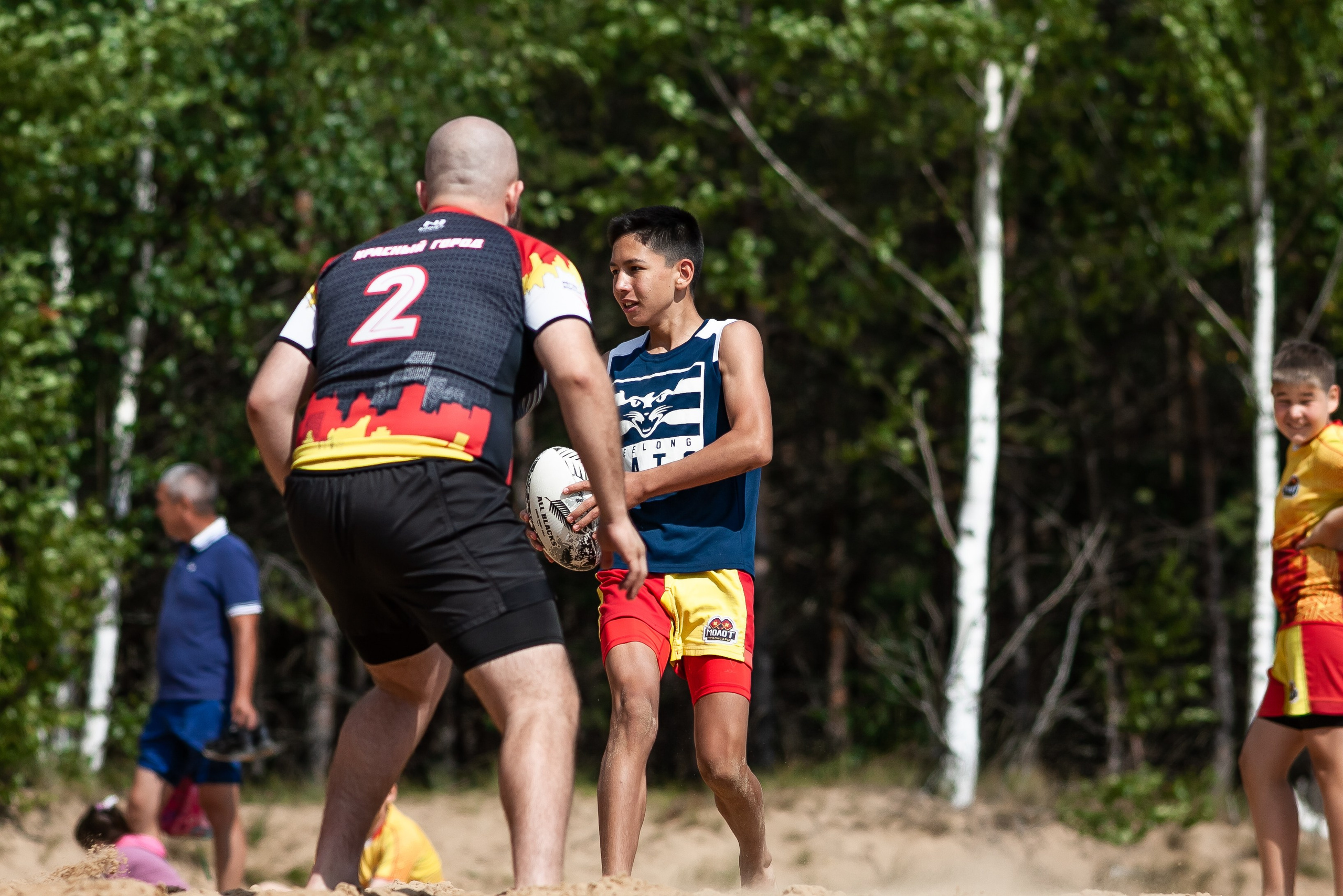 «Кубок «Молота» по пляжному Регби. Фотография