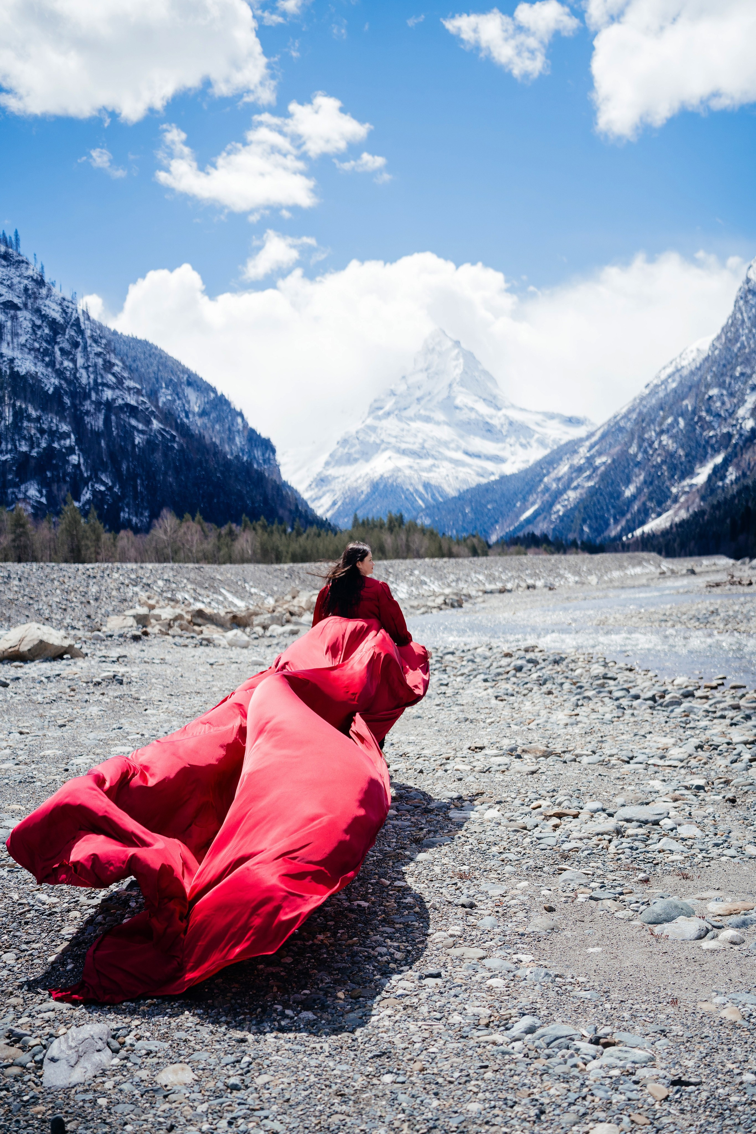 Съёмки в горах. Фотограф Диана Семенова