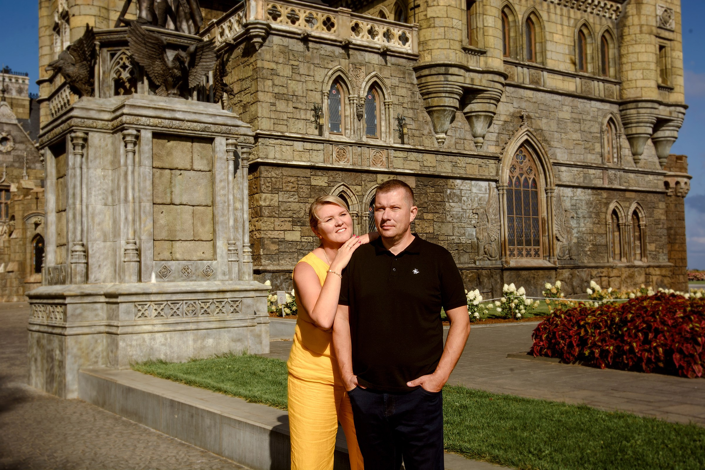 Семейная Фотосессия у Замка Гарибальди. Фотограф Оксана Сафонова г. Тольятти