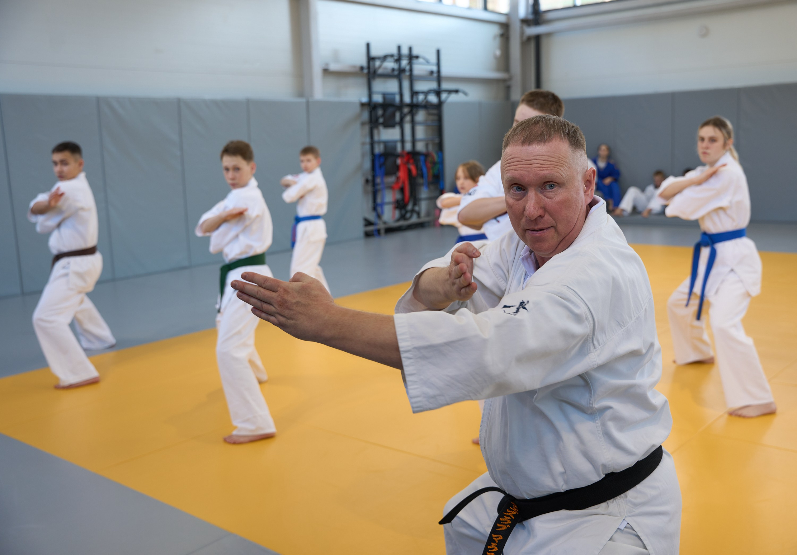 Открытие центров спортивных единоборств «Сокол» Красноярск/Дивногорск. Александр Сазонов Красноярск