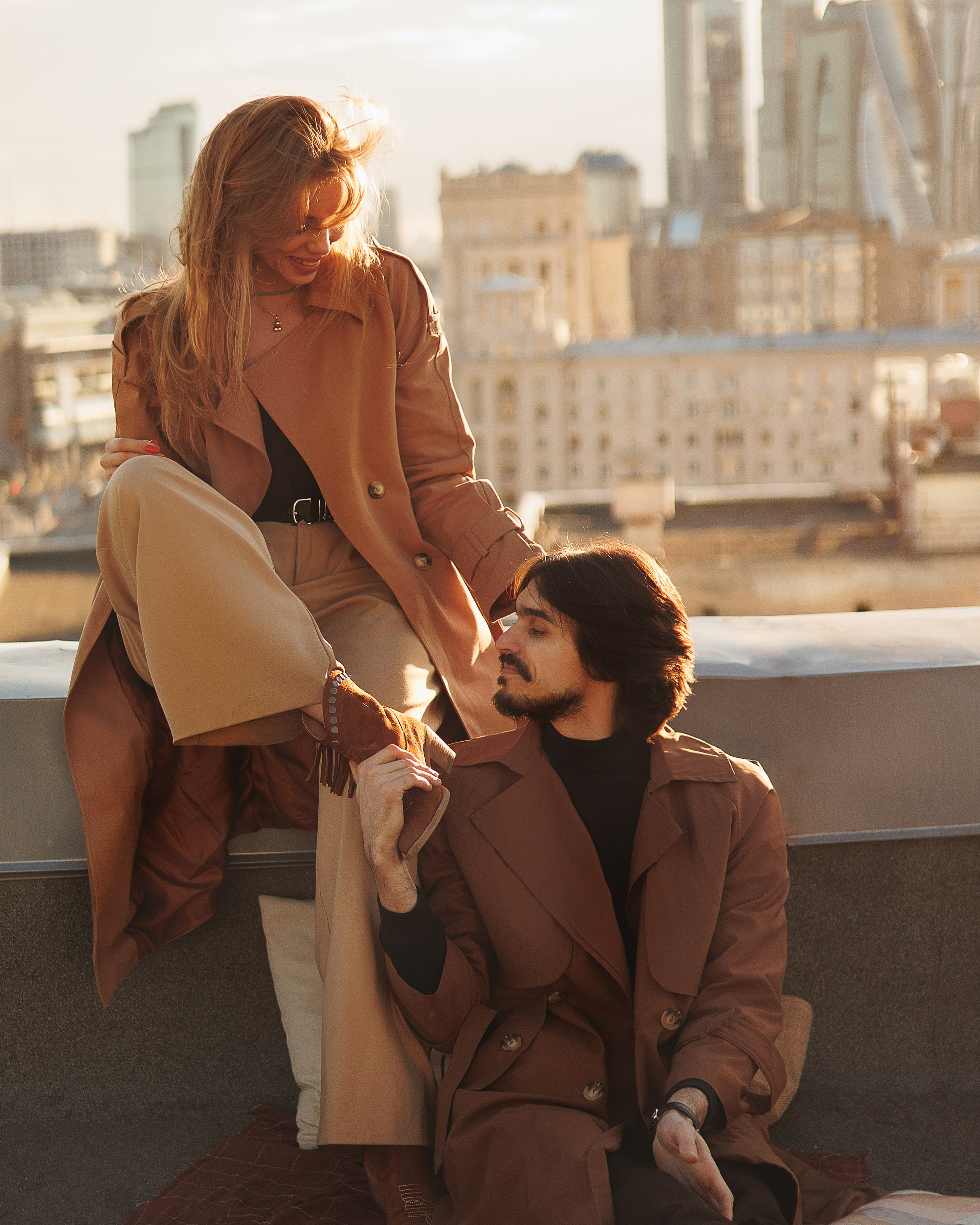 На крыше. Марковкина КрисТина