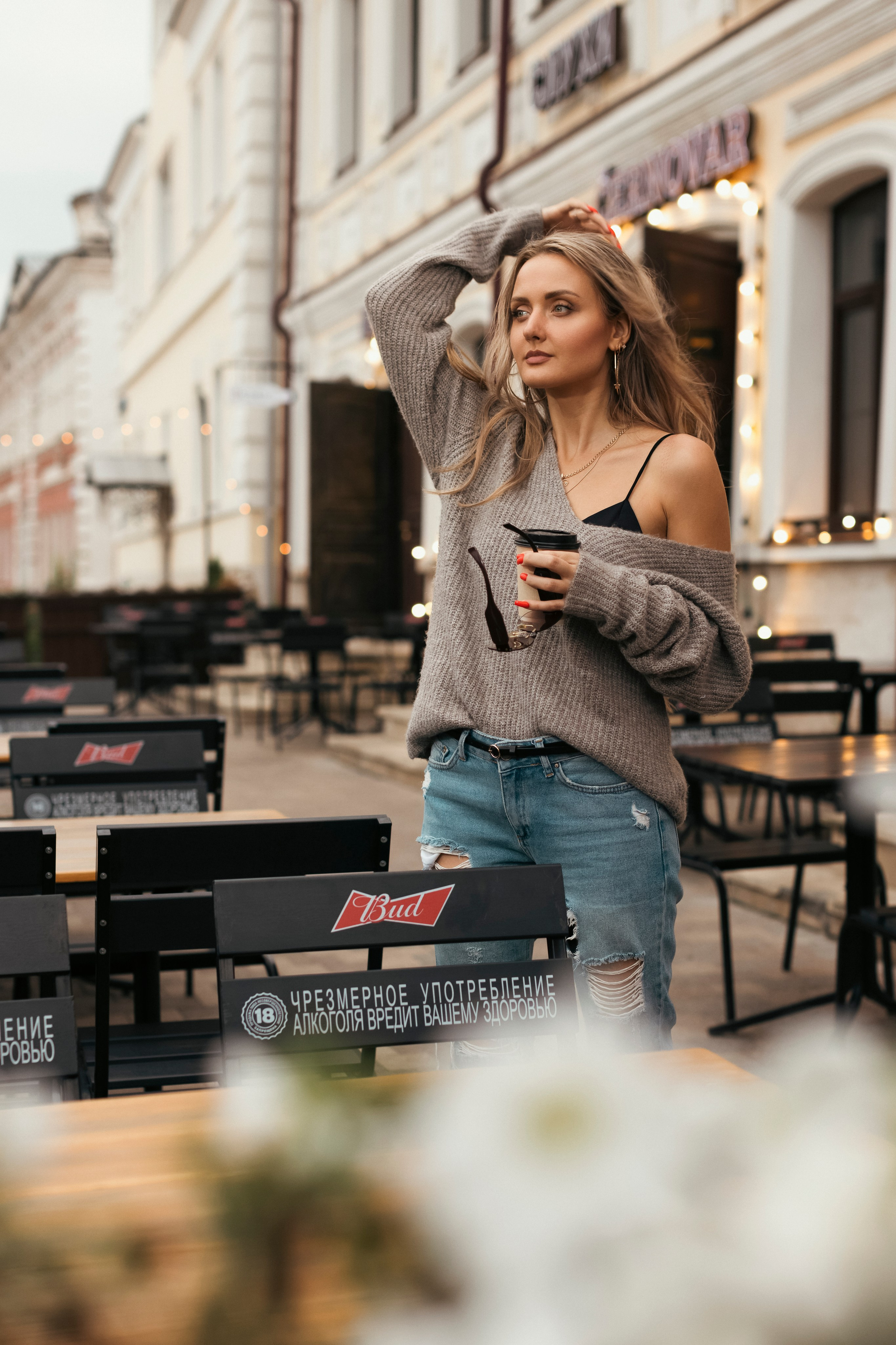 Оля, прогулочная фотосессия девушки в Туле, Искра. Фотограф в Туле — Борисов Николай