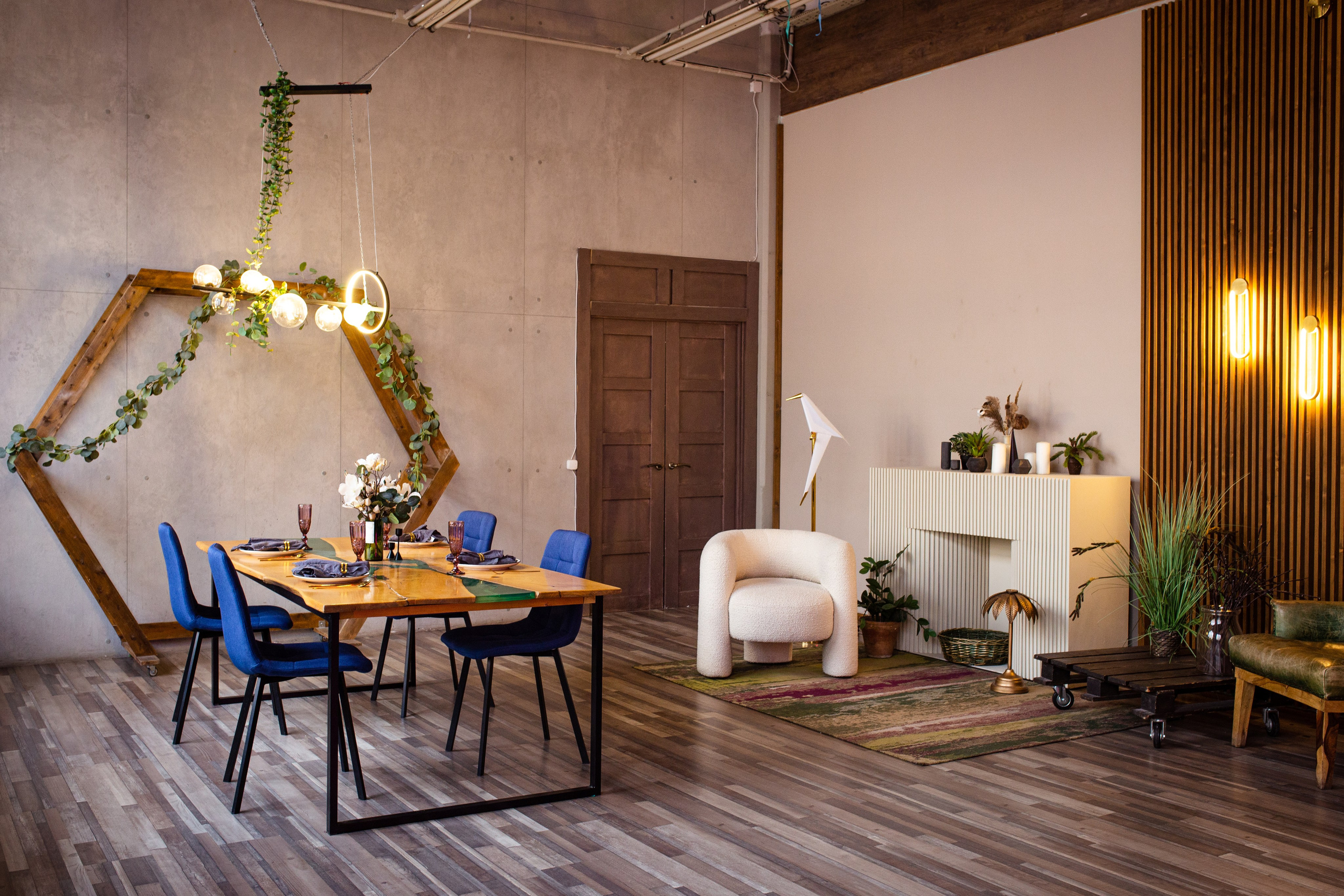 Зал для фотосессий и мероприятий NEW YORK. Фотостудия FABRIKA СПб