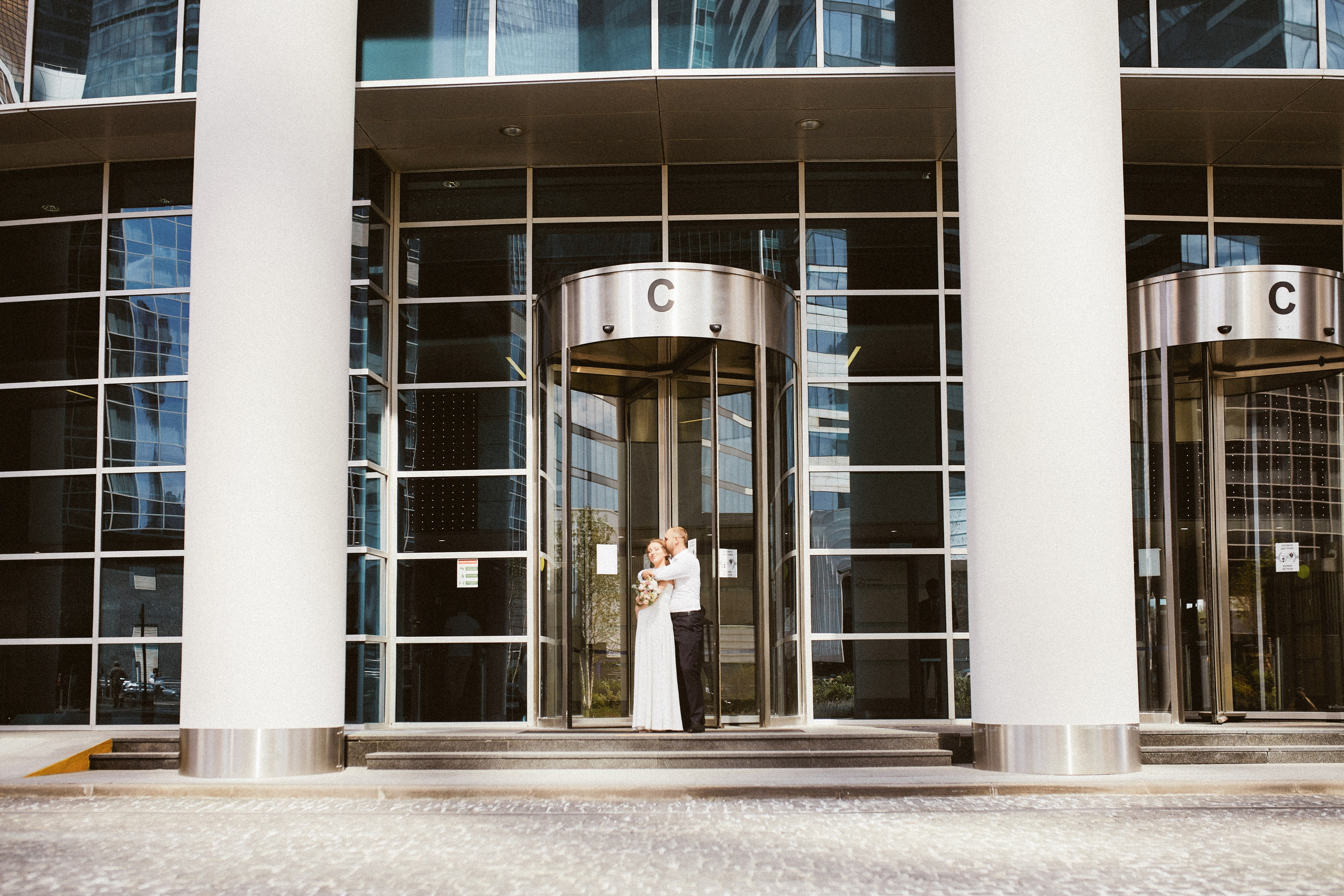 Свадьба в Сити. Портретный фотограф в Москве Мария Варлей