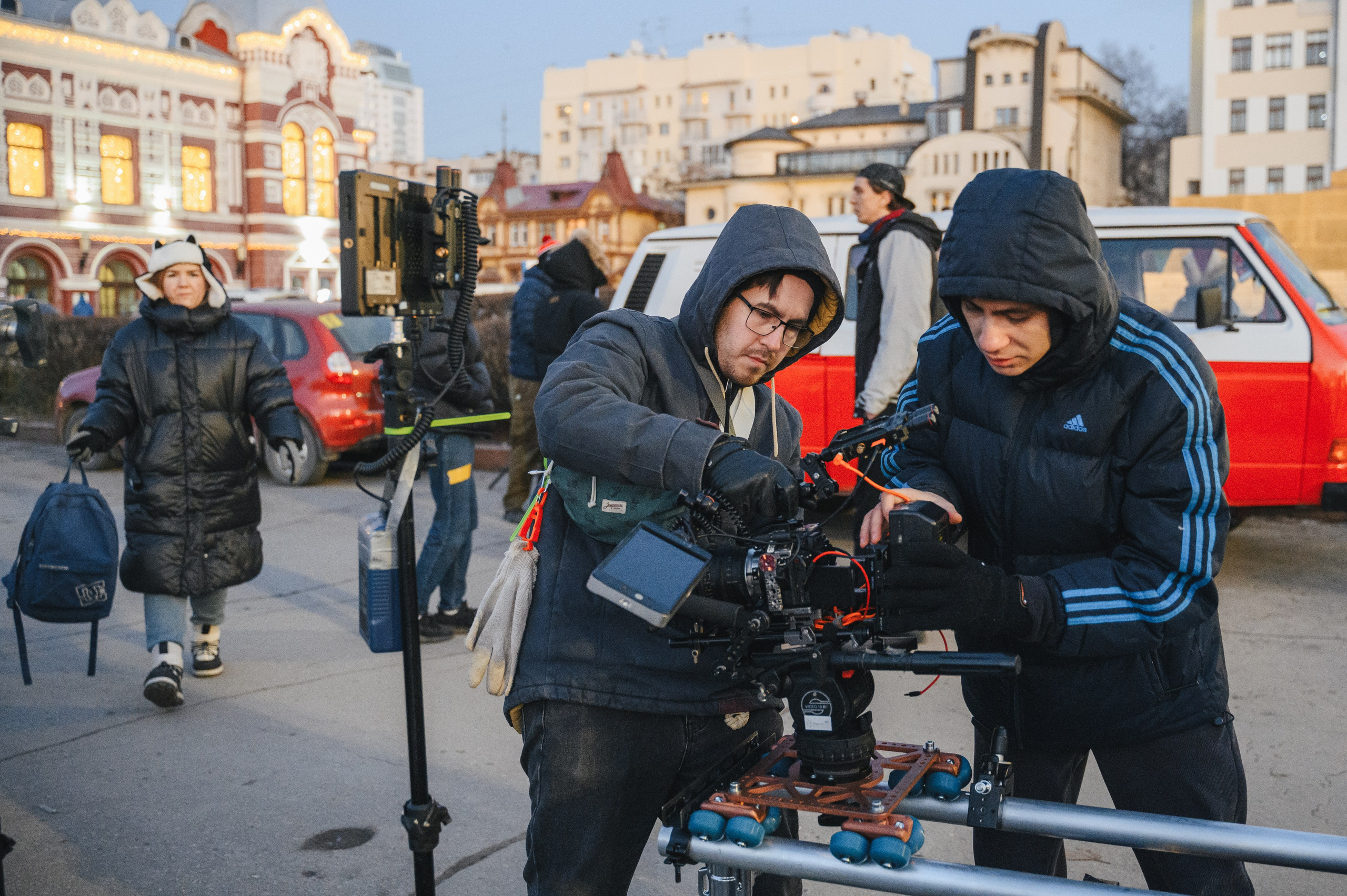 Бекстейдж съемки фильма «Сбудется». Фотограф в Самаре