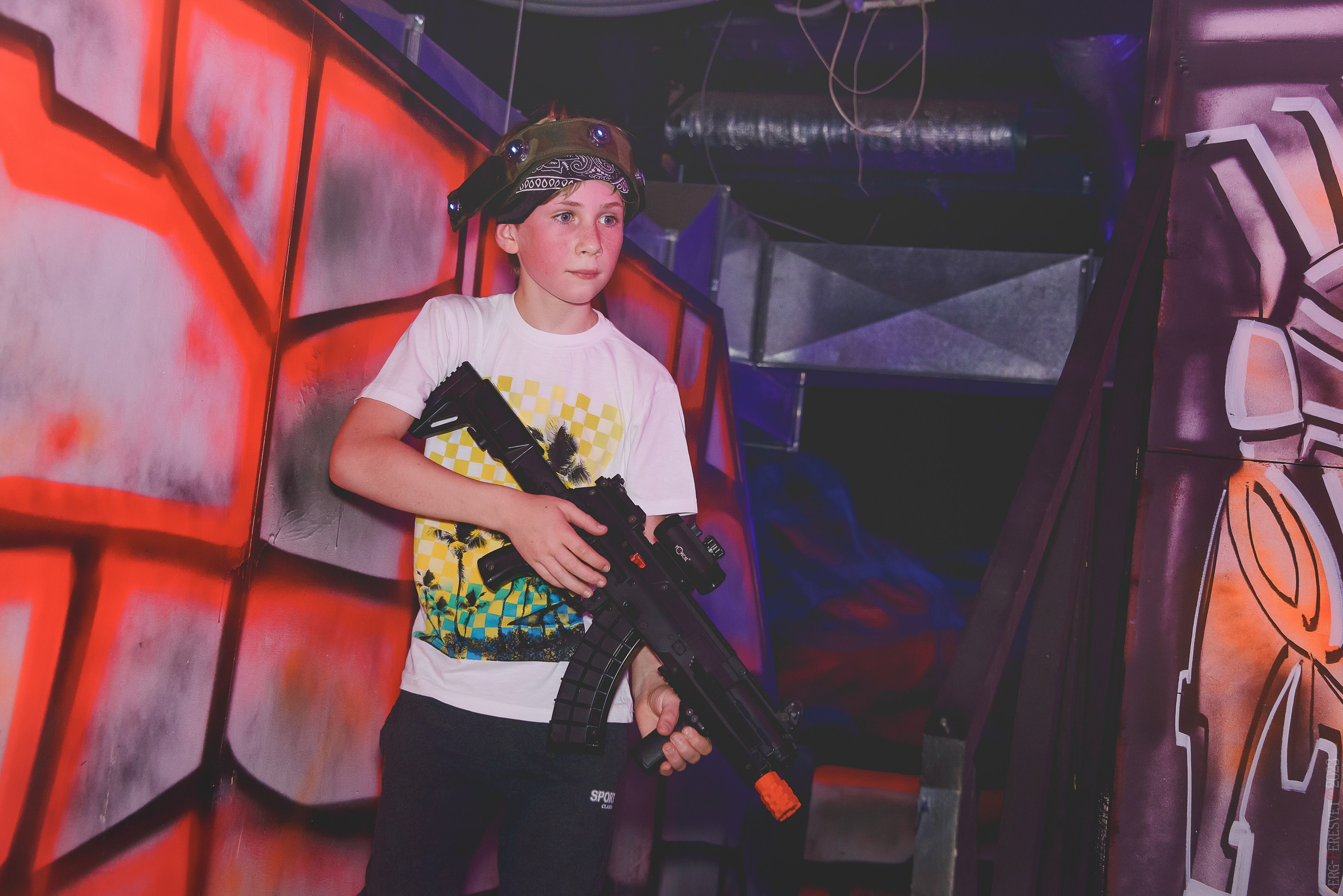 Лазертаг арена «Киберспорт», Детский день рождения, ТЦ «Филион», Москва. Ваш фотограф на праздник в Москве, Раменском, Жуковском, Люберцах