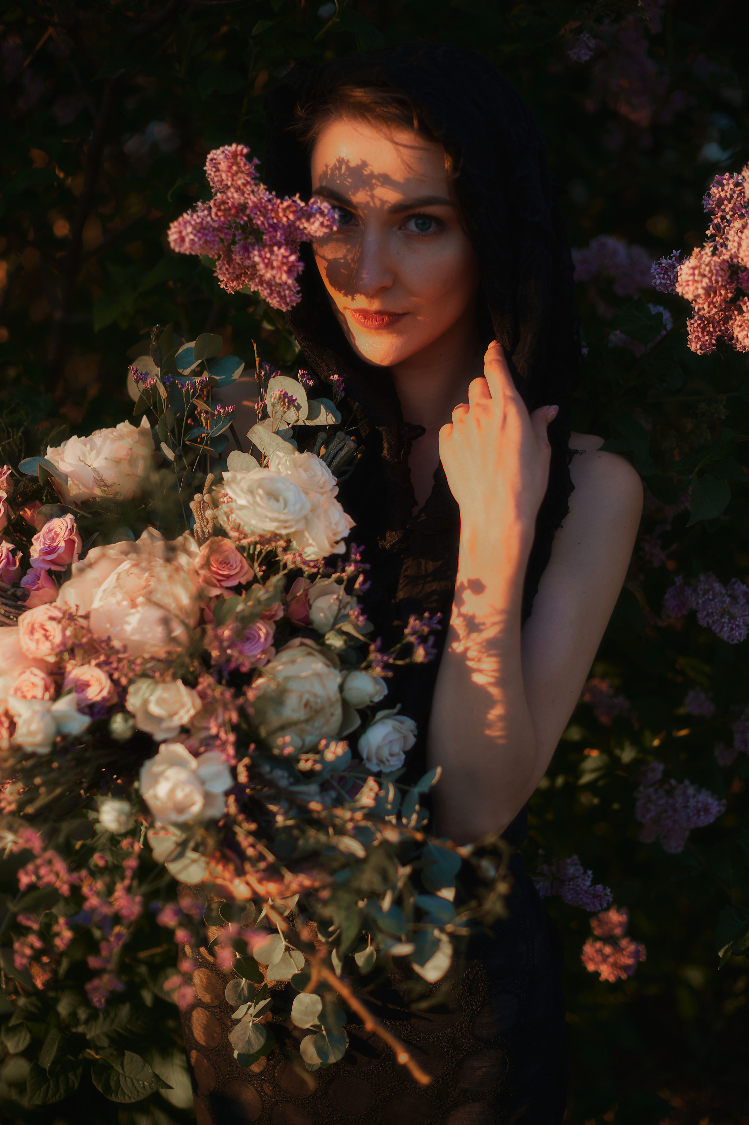 Контент съёмка для цветочного магазина Les Fleurs du Mal. Andrew Sozonov visual artist