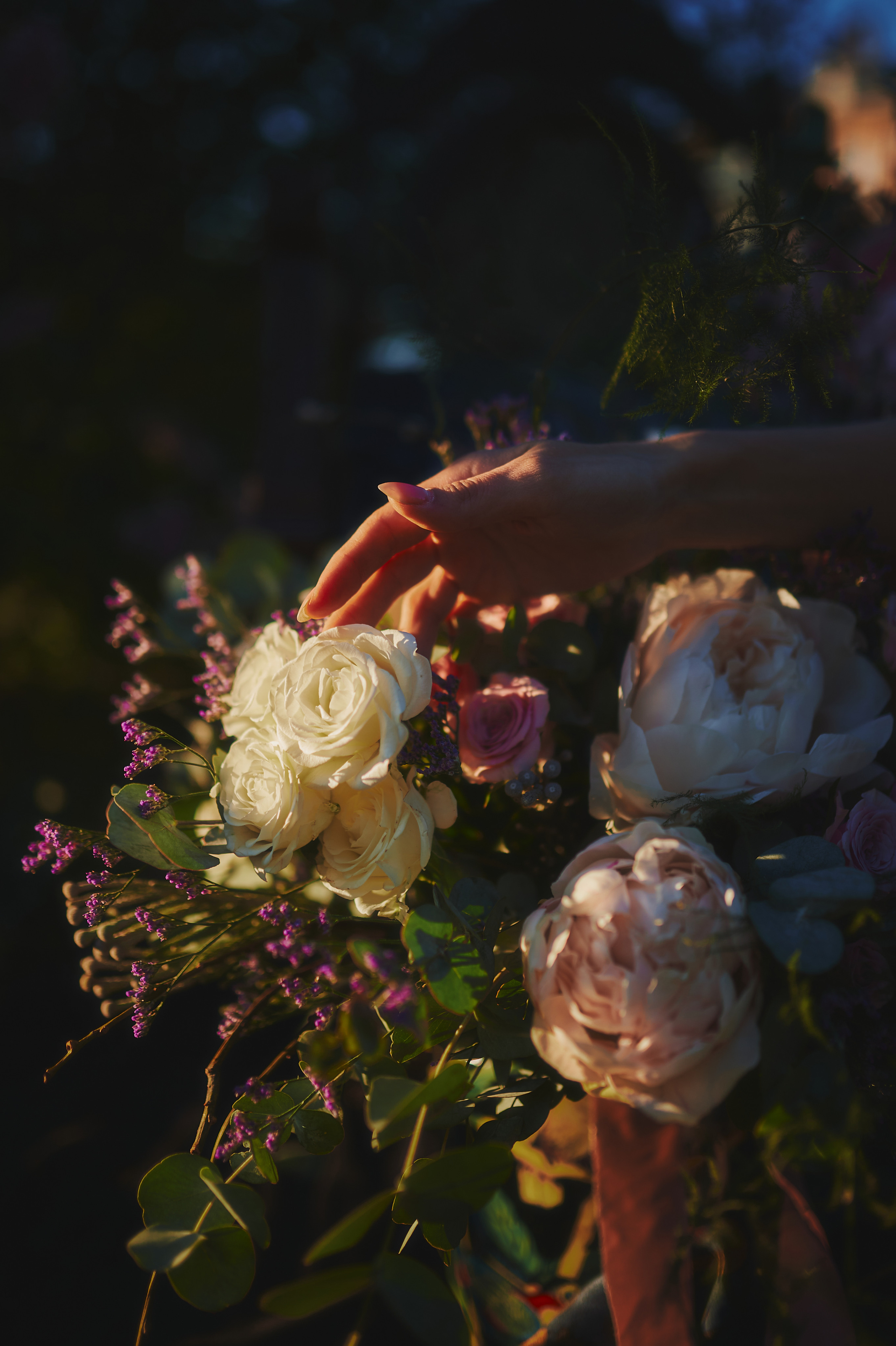 Контент съёмка для цветочного магазина Les Fleurs du Mal. Andrew Sozonov visual artist