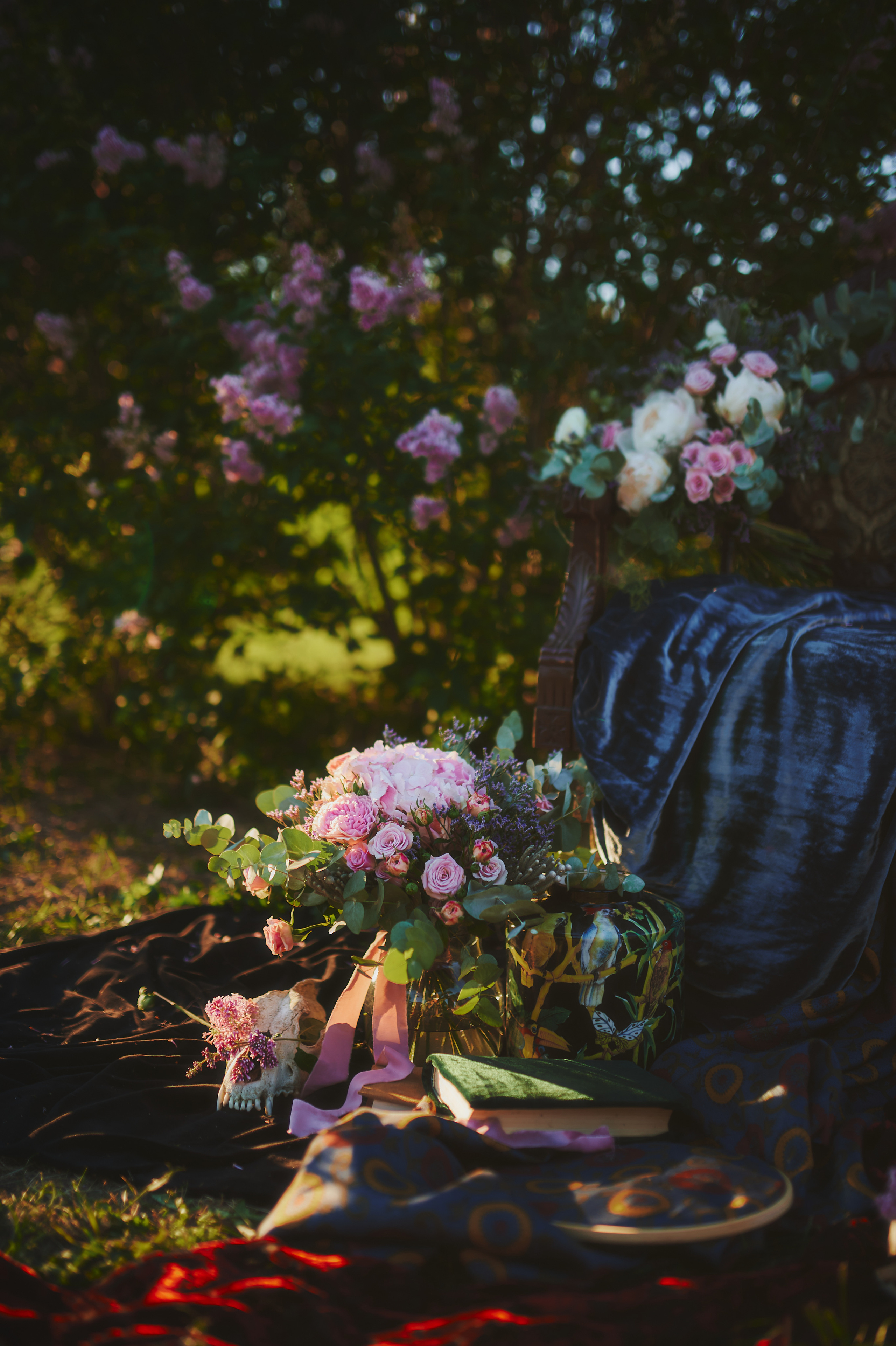 Контент съёмка для цветочного магазина Les Fleurs du Mal. Andrew Sozonov visual artist