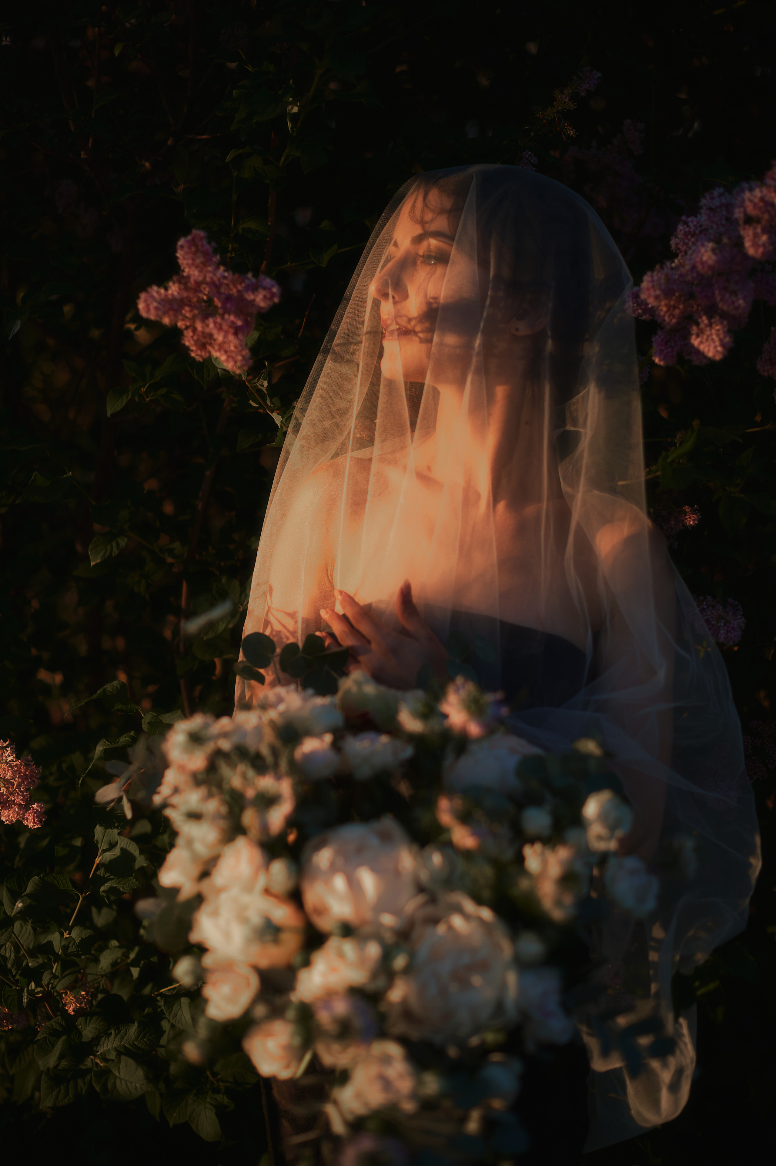 Контент съёмка для цветочного магазина Les Fleurs du Mal. Andrew Sozonov visual artist