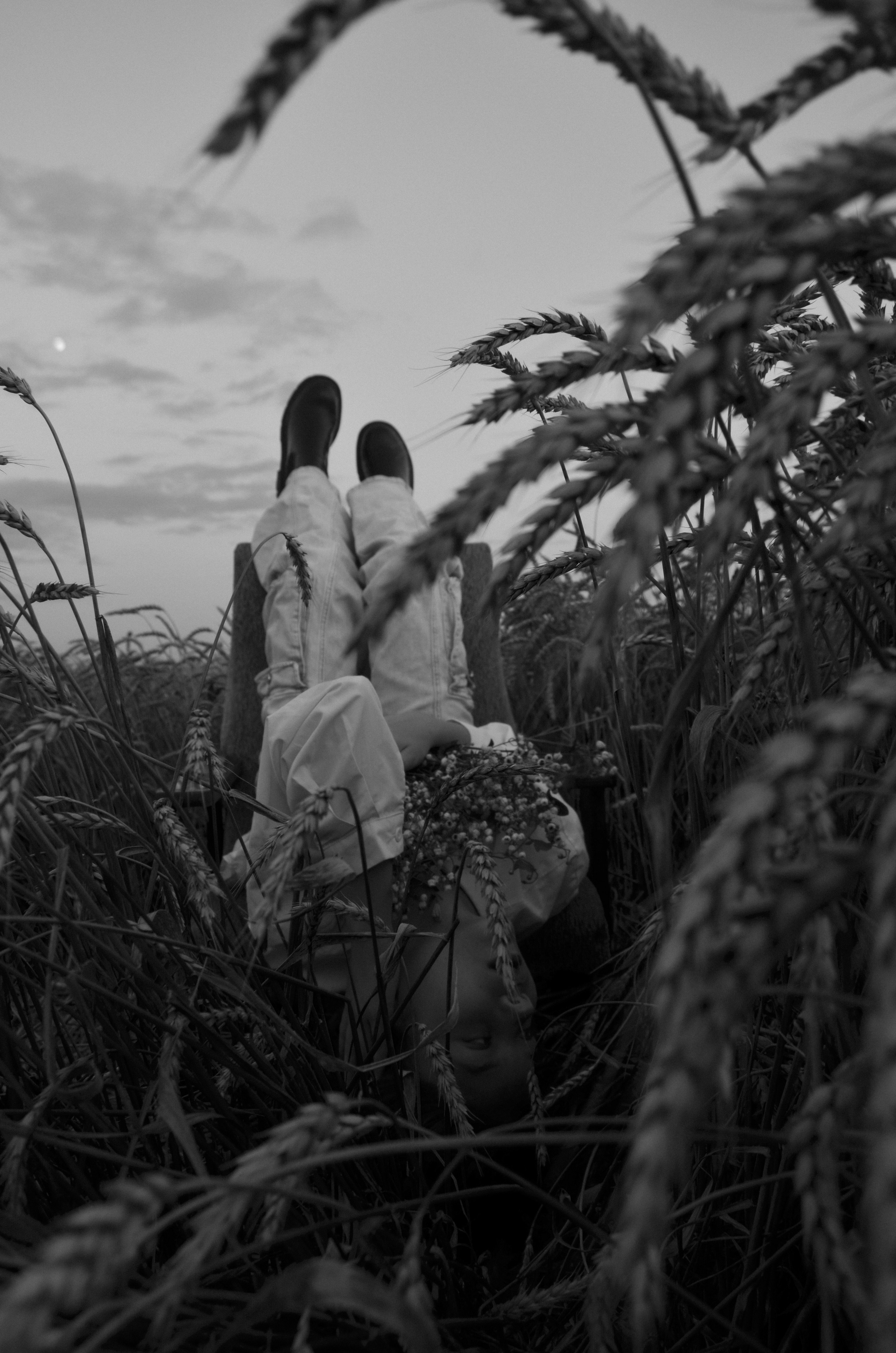 Ксения в поле