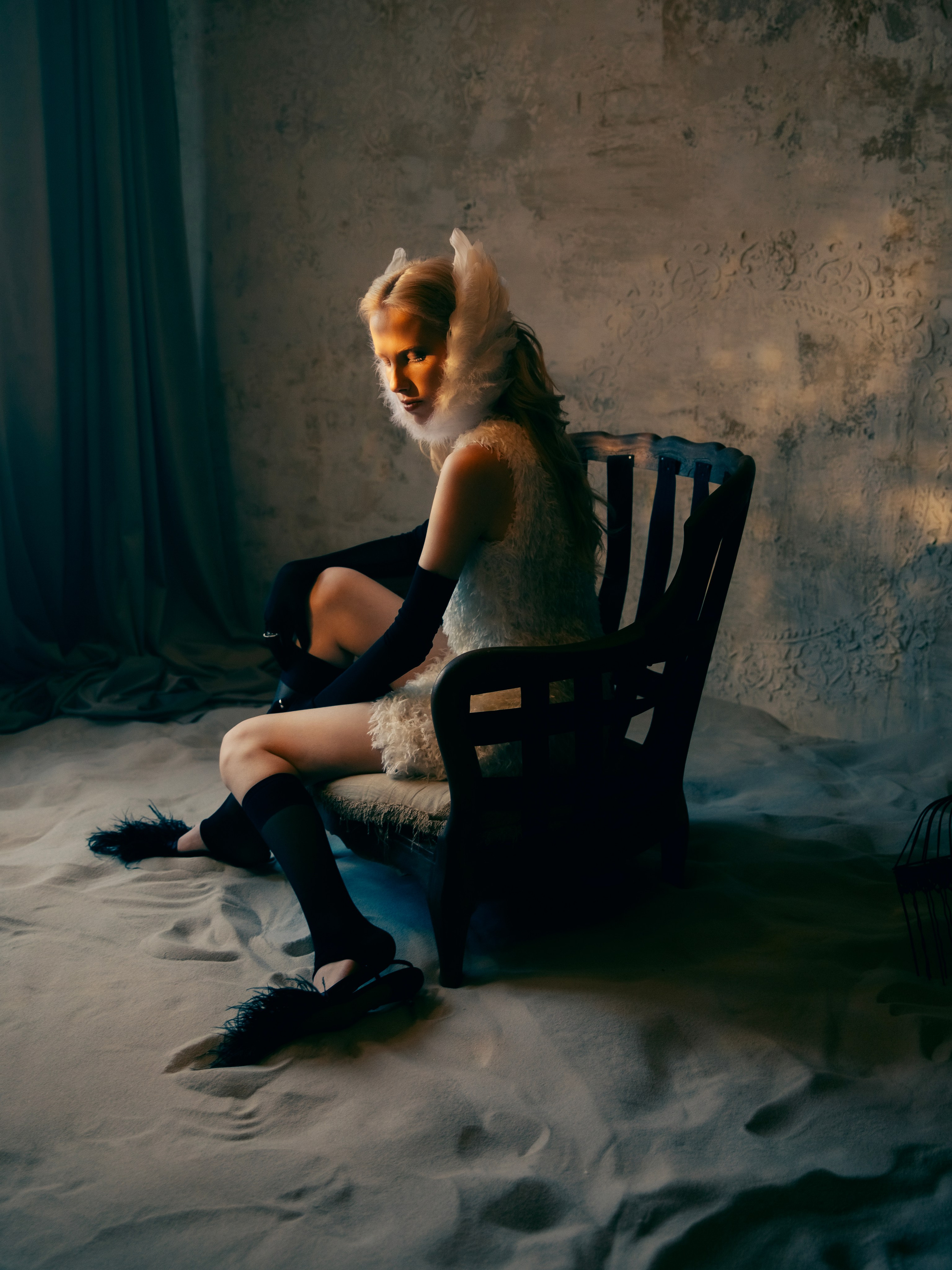 Творческая студийная съемка