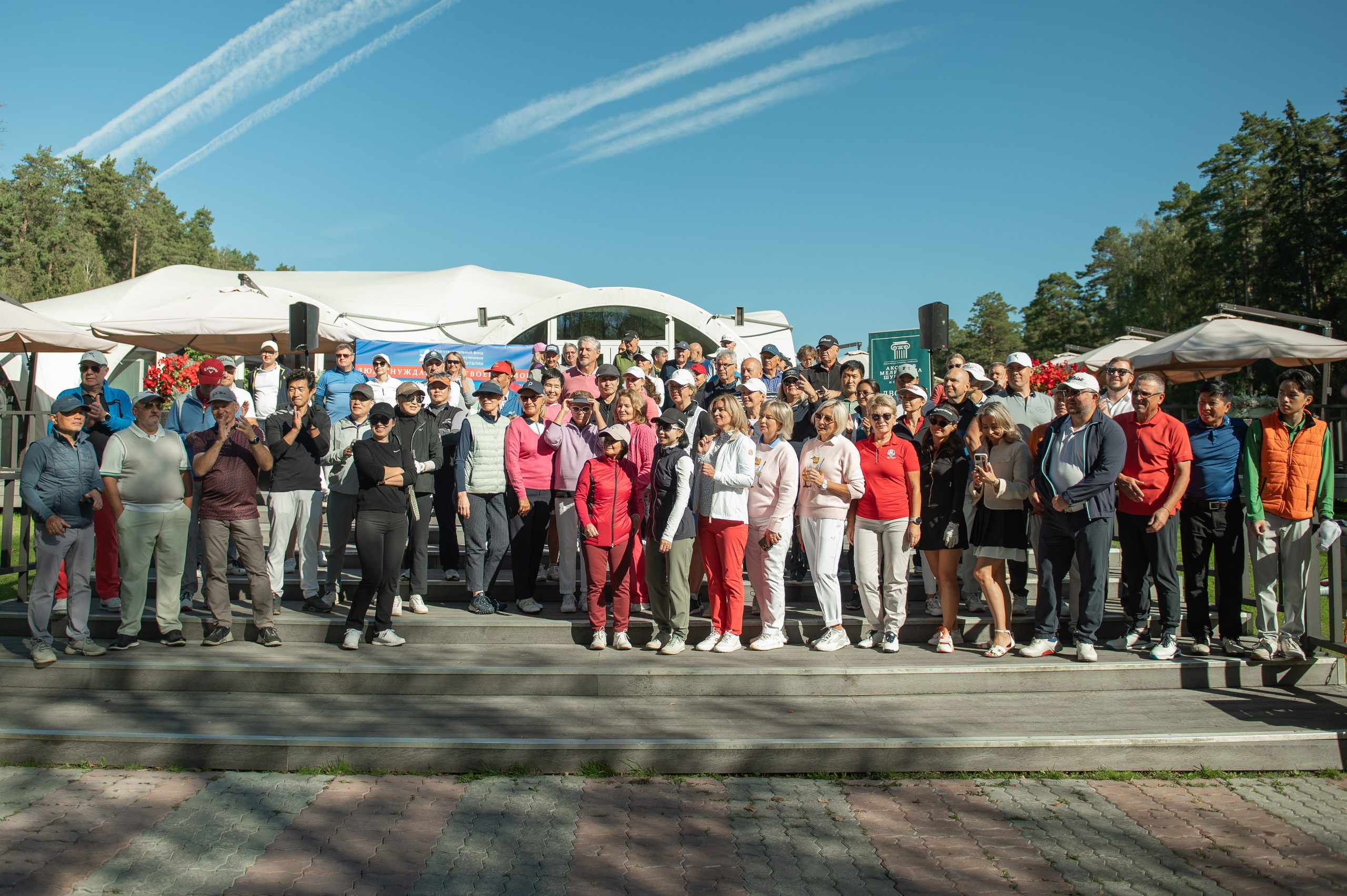 Турнир по гольфу. Профессиональный фотограф в Москве Александра Харламова