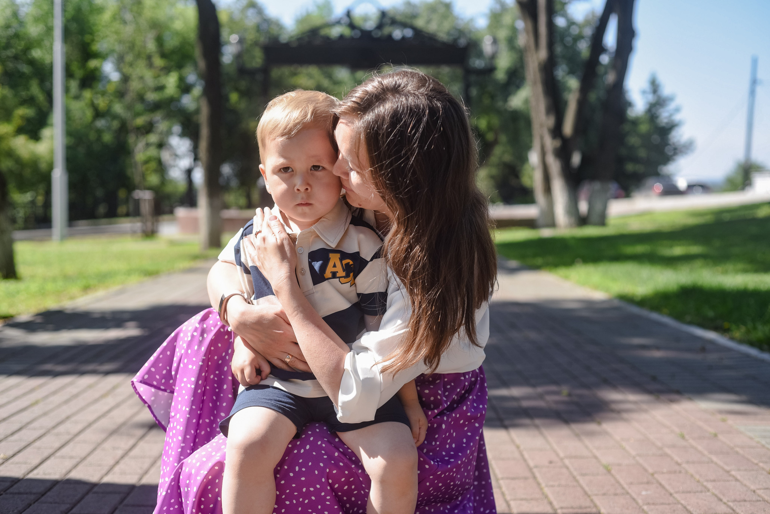 Семейная съемка в парке. Семейный и свадебный фотограф в г. Уфа Динара