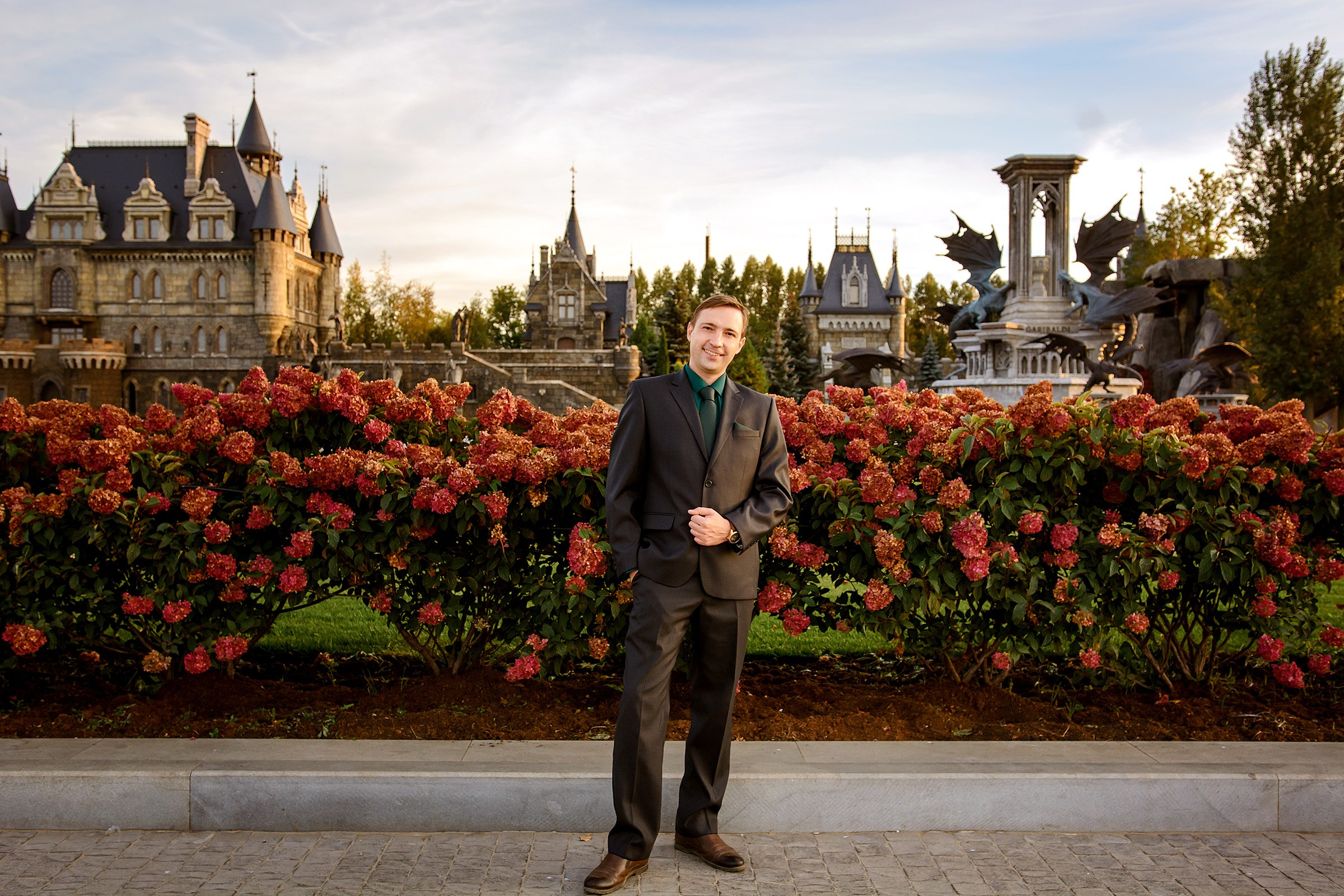 Семейная фотосессия у Замка Гарибальди. Фотограф Оксана Сафонова г. Тольятти