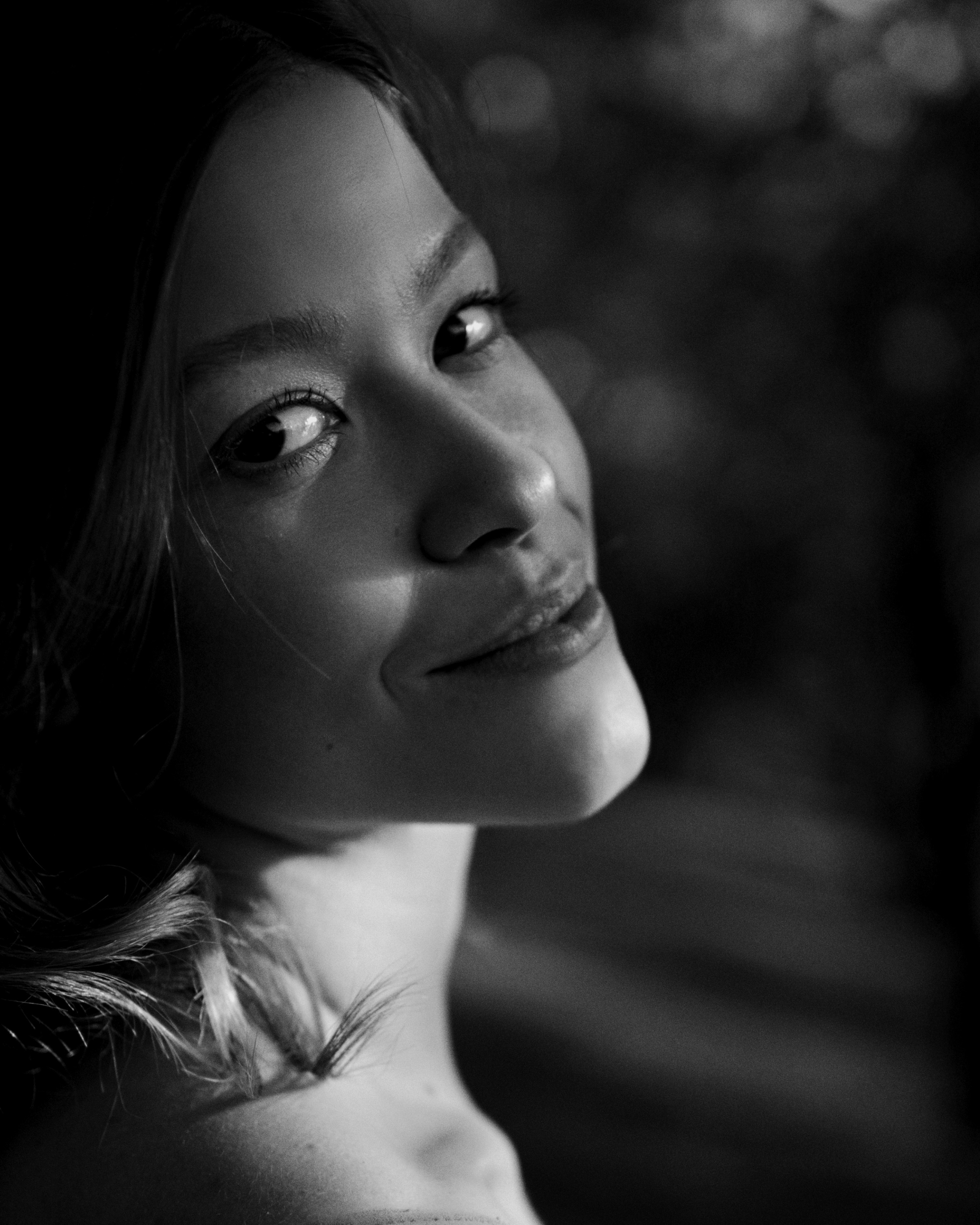 Dancing in the shade of trees