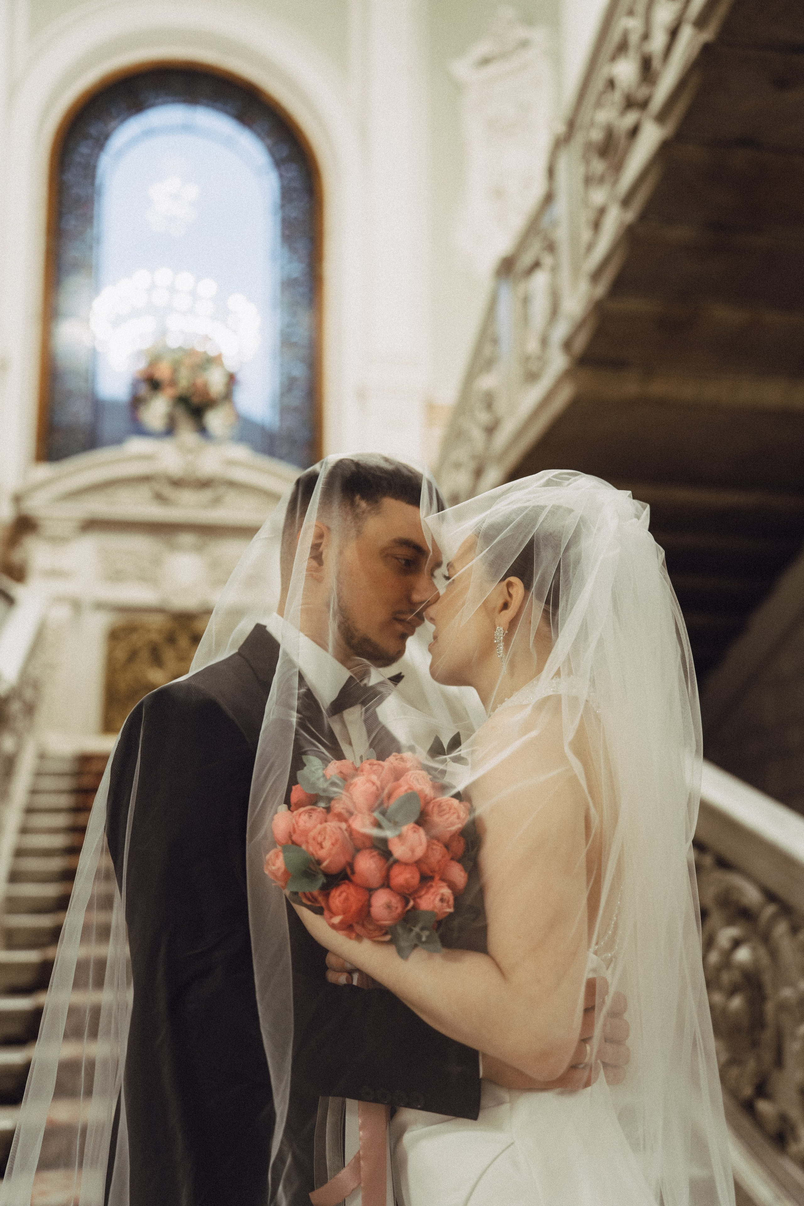 СВАДЕБНАЯ СЬЕМКА В ПЕВОМ ДВОРЦЕ БРАКОСОЧЕТАНИЯ. Профессиональный фотограф, Санкт-Петербург — Виктория Богомолова