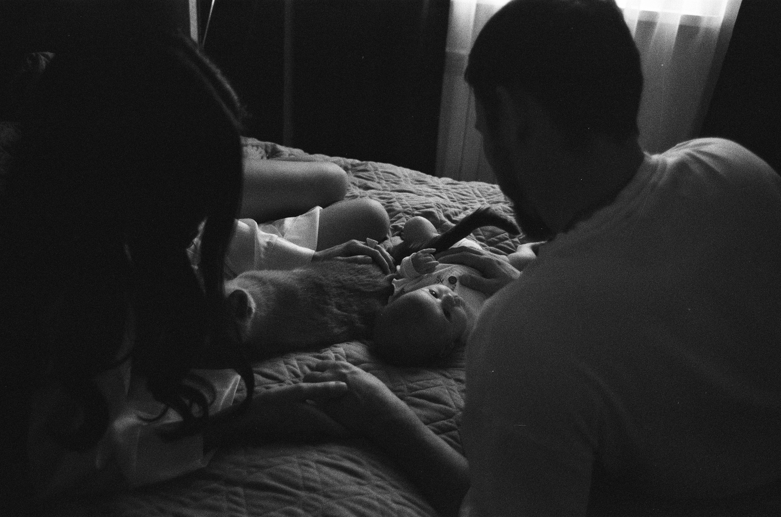 Галина, Денис и их дочка (35 мм). Фотограф в Екатеринбурге и Москве, Анна